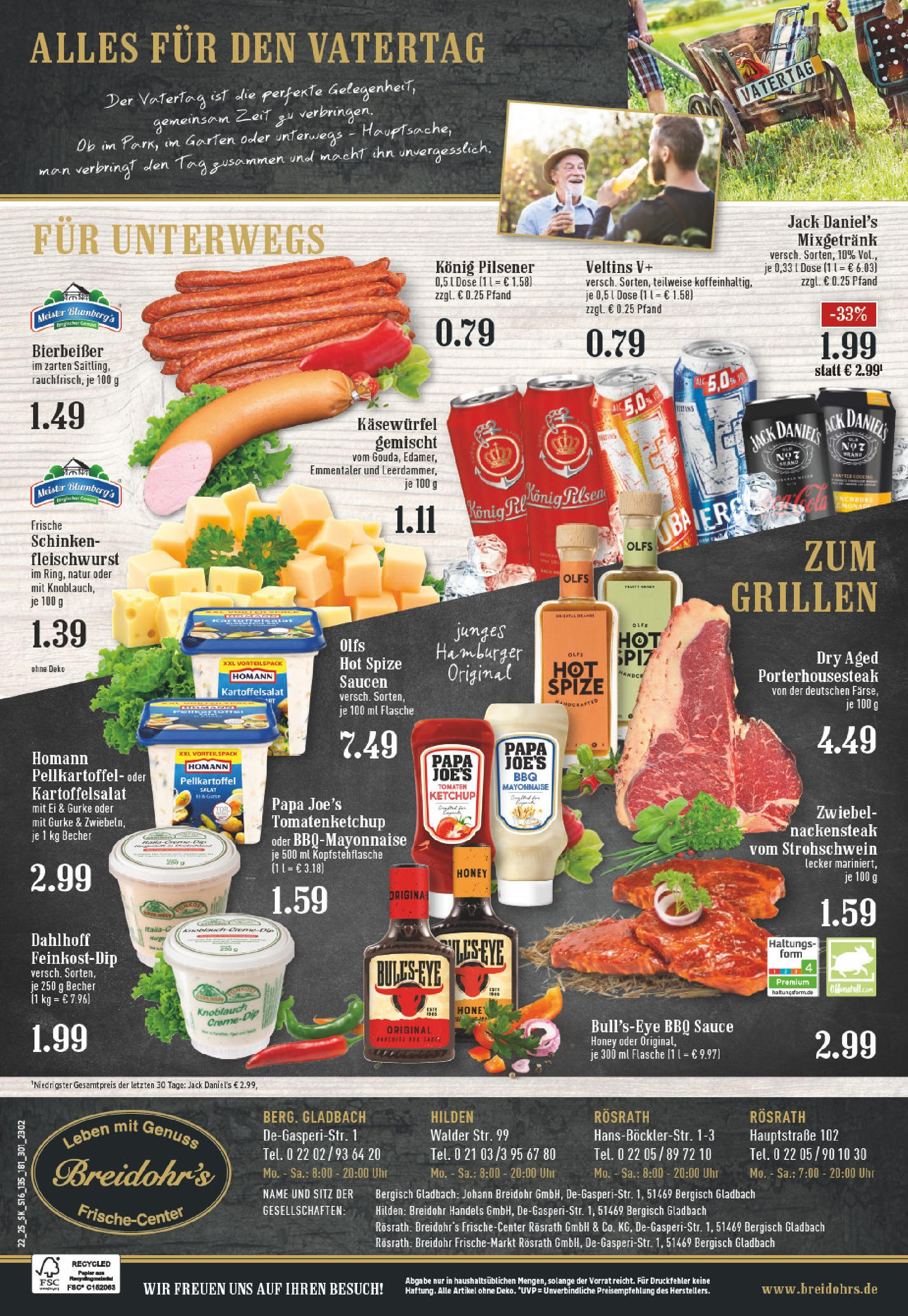 Edeka prospekt Rösrath	 (ab 25.05.2025) » Angebote Online | Seite: 16 | Produkte: Knoblauch, Schinken, Salat, Uhr