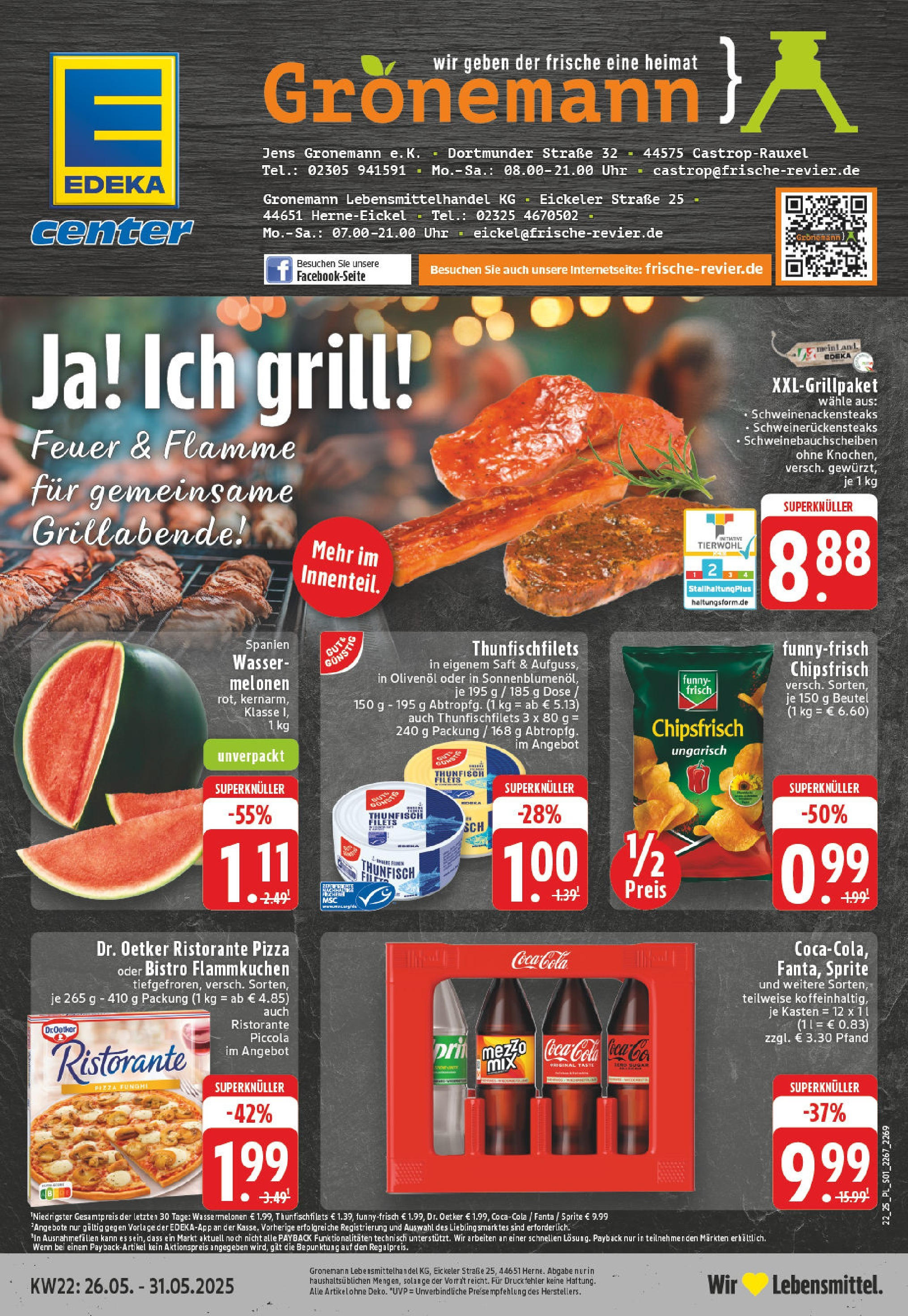 EDEKA Prospekt ab 25.05.2025 - Prospekt Herne - Eickel Online