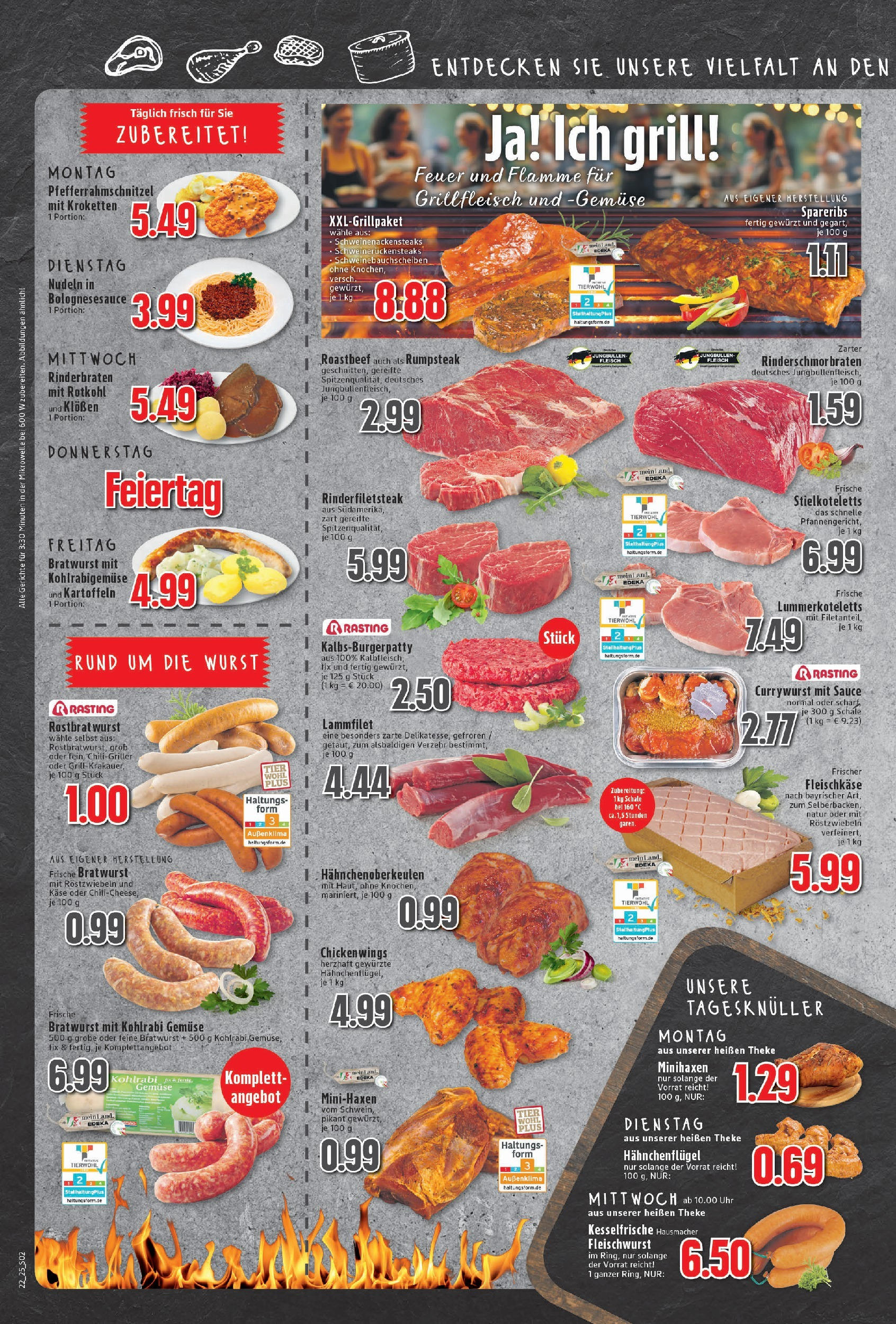 Edeka prospekt Neukirchen-Vluyn	 (ab 25.05.2025) » Angebote Online | Seite: 2 | Produkte: Mikrowelle, Grill, Bratwurst, Steak