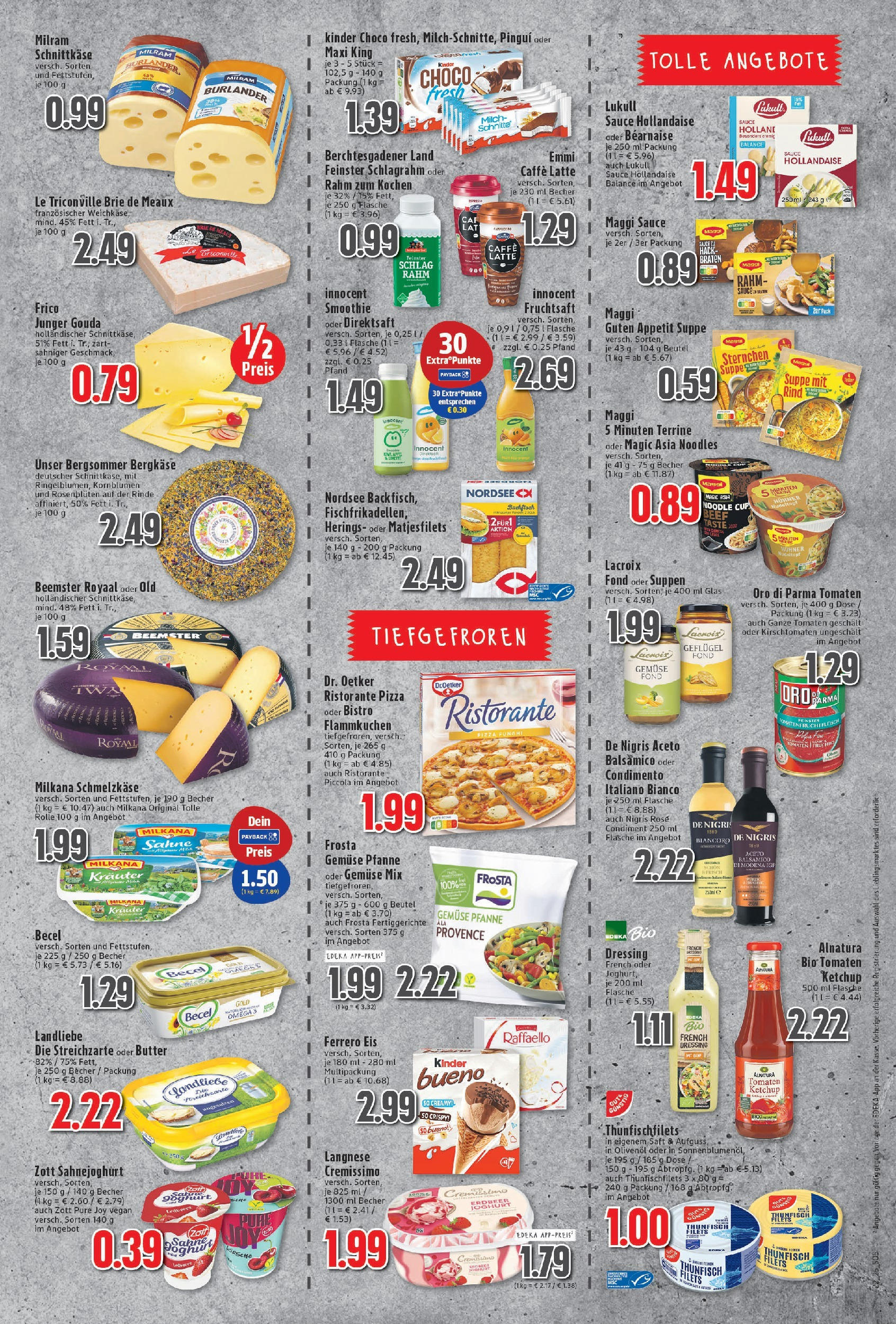 Edeka prospekt Neukirchen-Vluyn	 (ab 25.05.2025) » Angebote Online | Seite: 5 | Produkte: Margarine, Balsamico, Frosta, Ketchup