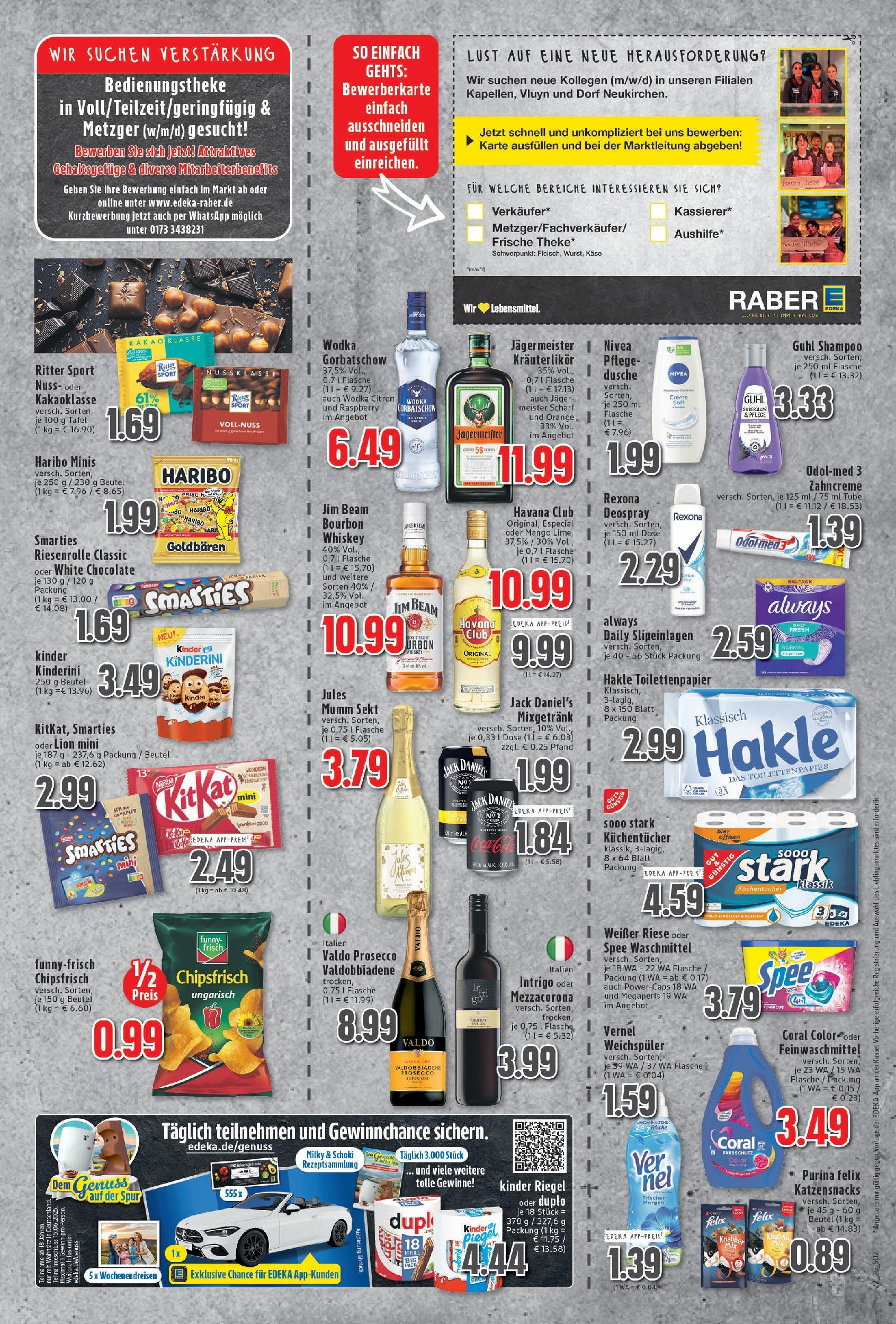 Edeka prospekt Neukirchen-Vluyn	 (ab 25.05.2025) » Angebote Online | Seite: 7 | Produkte: Rum, Jules mumm, Deodorant, Wodka