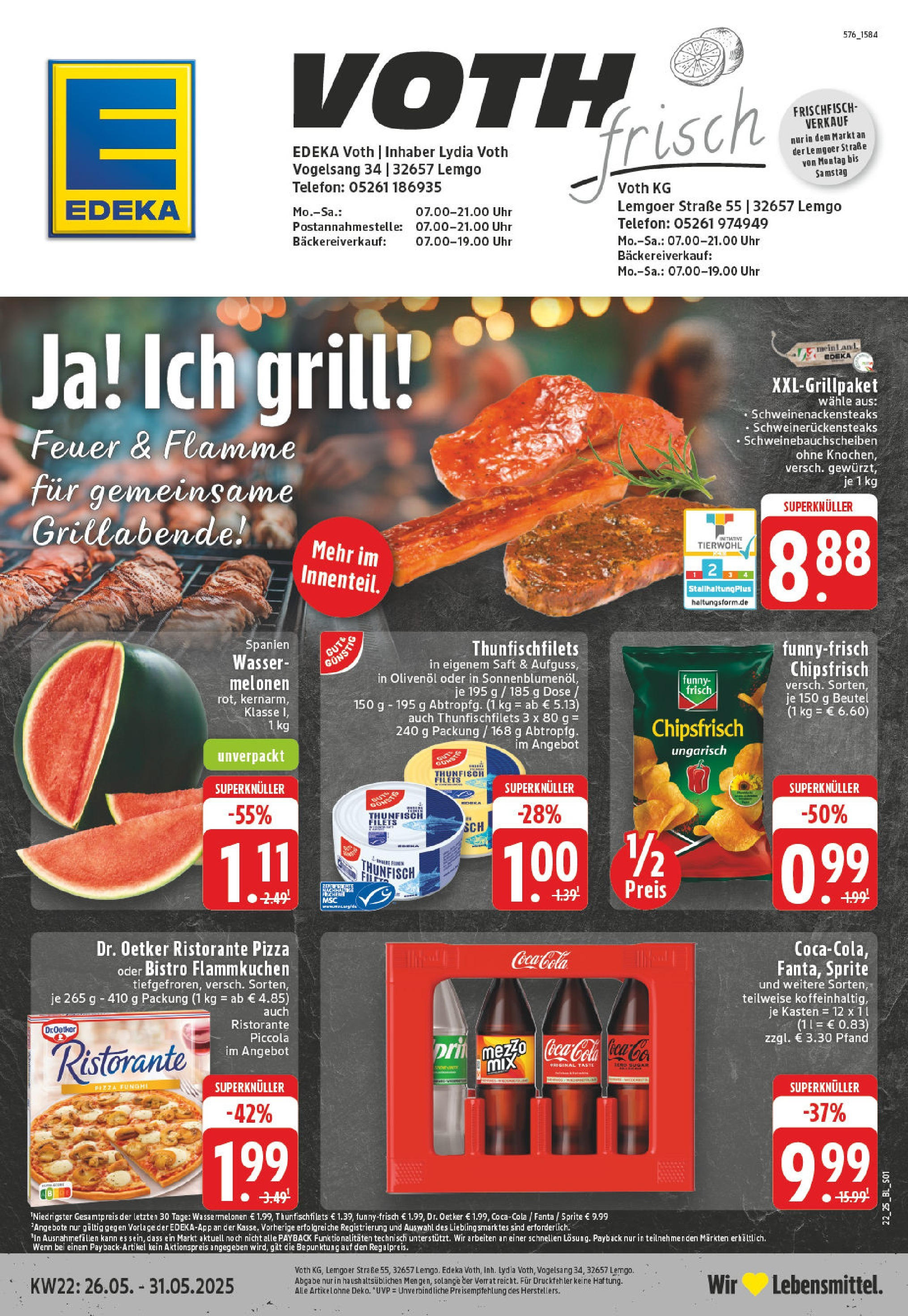 EDEKA Prospekt ab 25.05.2025 - Prospekt Lemgo Online