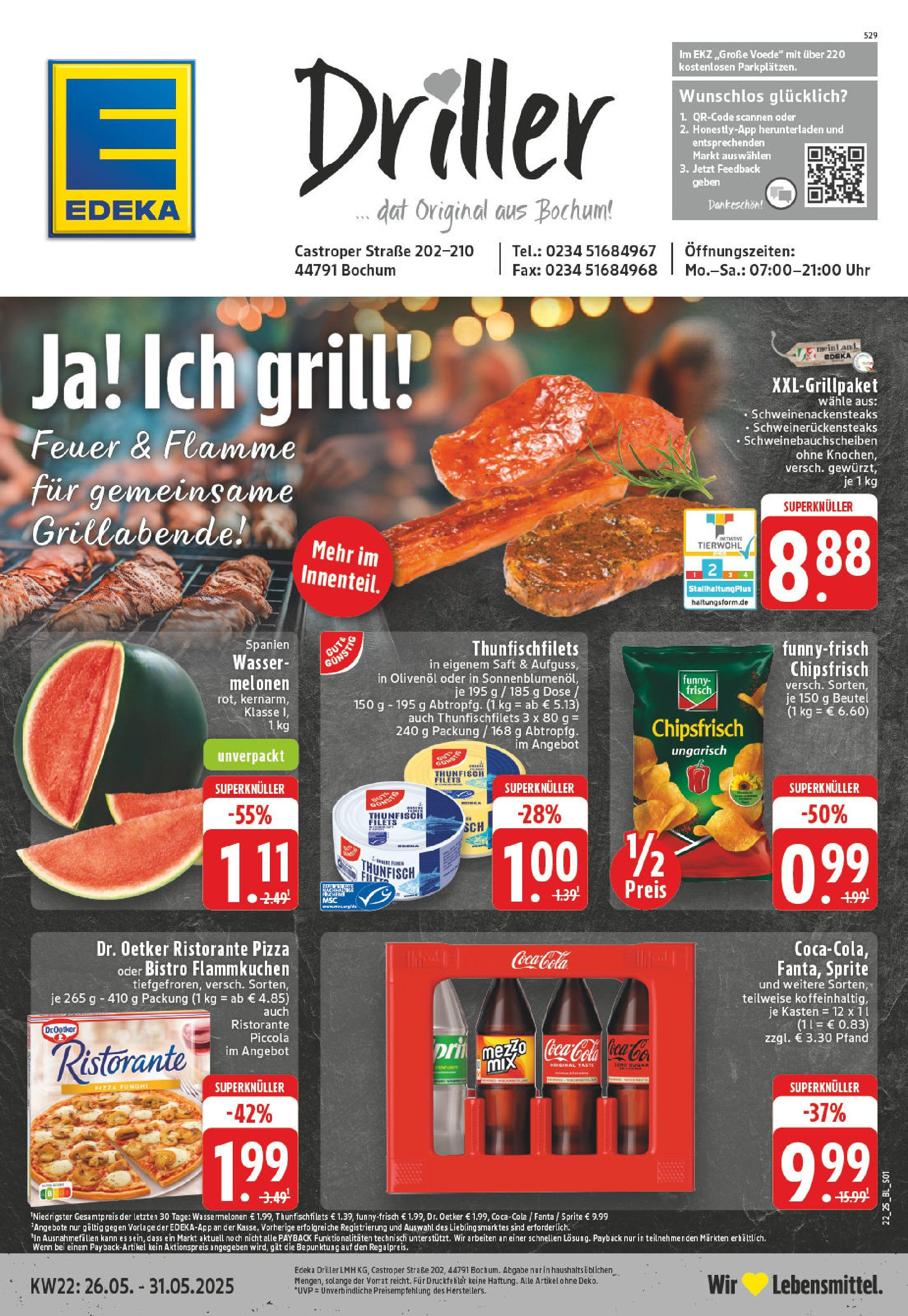 EDEKA Prospekt ab 25.05.2025 - Prospekt Bochum Online