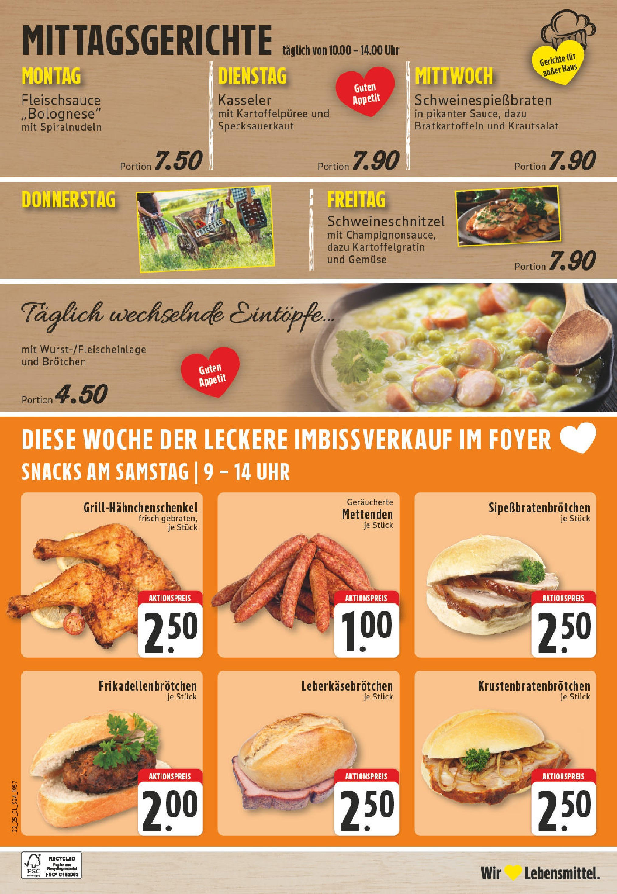 Edeka prospekt Leverkusen-Schlebusch	 (ab 25.05.2025) » Angebote Online | Seite: 24 | Produkte: Gemüse, Uhr