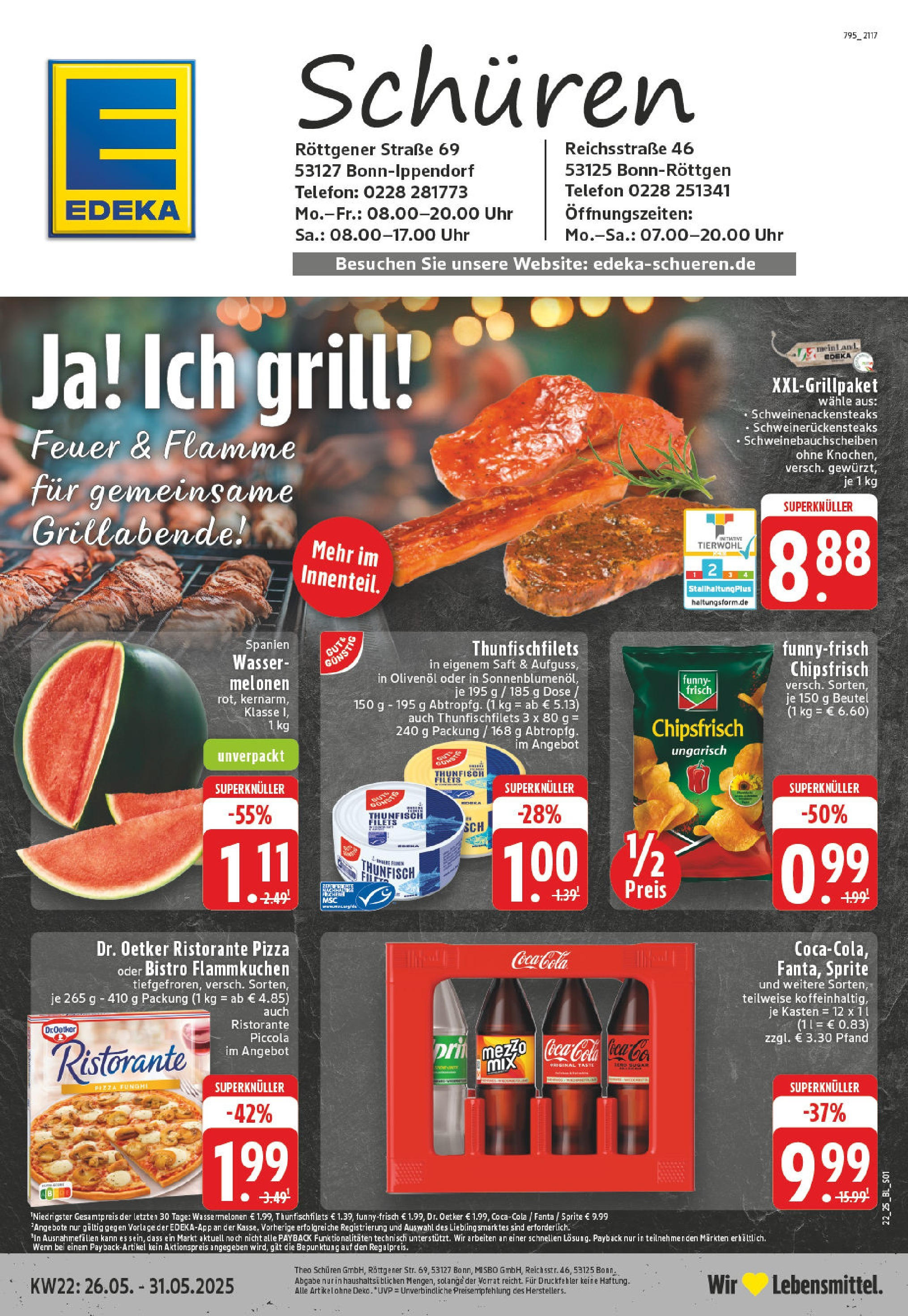 EDEKA Prospekt ab 25.05.2025 - Prospekt Bonn-Ippendorf Online