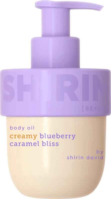 SHIRIN Körperöl Creamy Blueberry Caramel Bliss