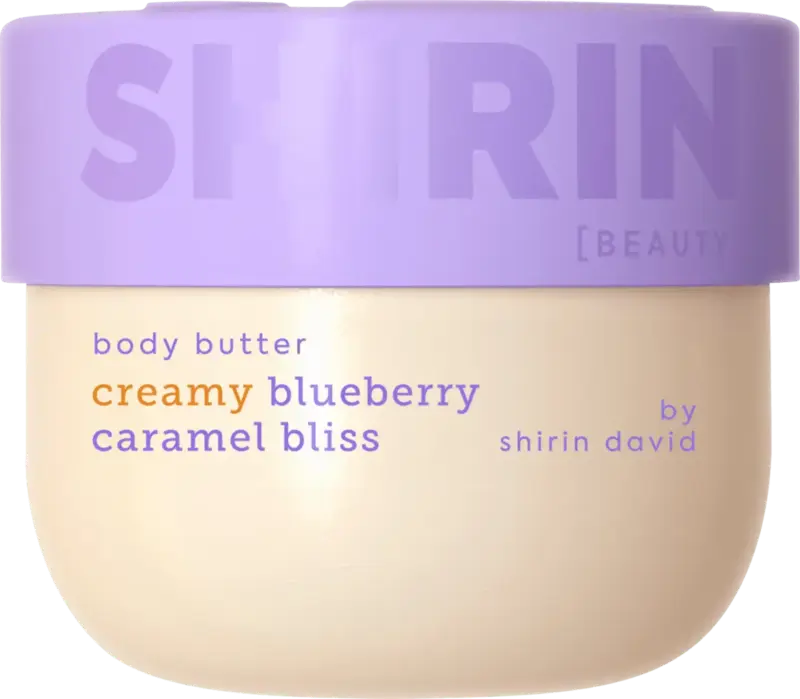 SHIRIN Körperbutter Creamy Blueberry Caramel Bliss