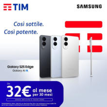 Da 32€ al mese per 30 mesi