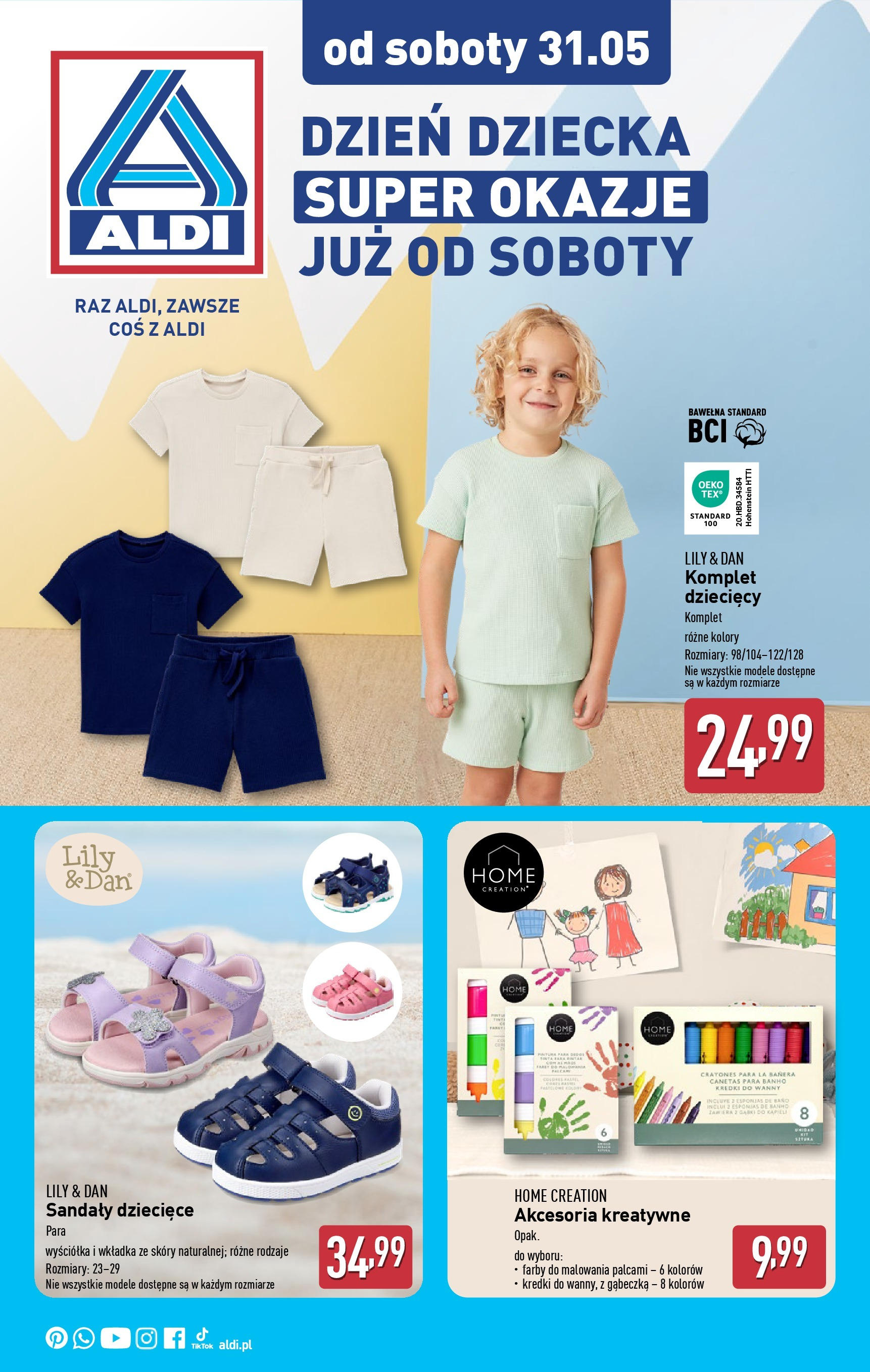 Aldi Non food od Soboty od 31.05.2025 - Nowa Gazetka - Numer strony 1