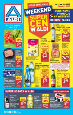 Pogląd oferty "Aldi Gazetka - Okazje na weekend" - ważna od 29.05.2025