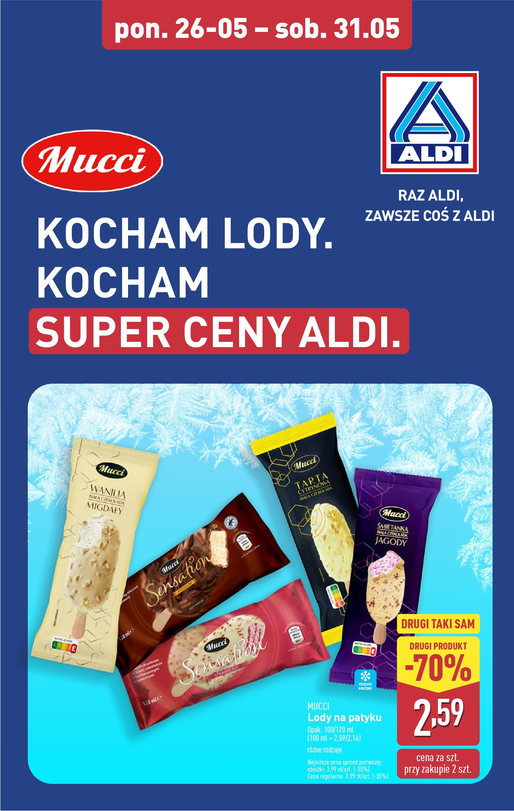 Aldi Gazetka - Okazje na weekend od 29.05.2025 - Ulotka PDF, promocje | Strona: 13 | Produkty: Jagody, Lody na patyku, Czekolada, Lody waniliowe