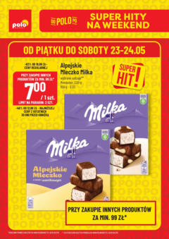 Pogląd oferty "POLOmarket Gazetka - Super Hity" - ważna od 23.05.2025