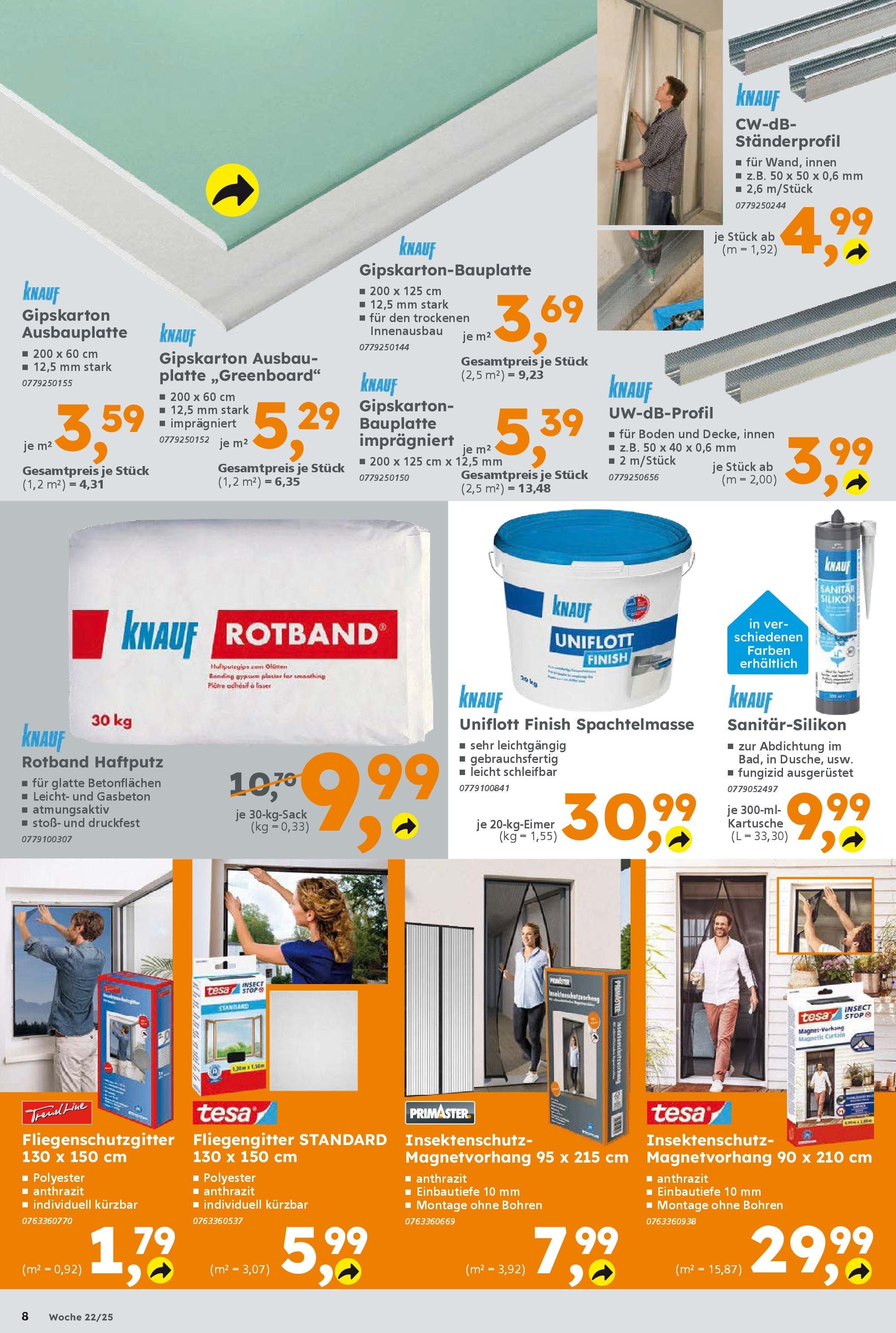 Globus Baumarkt prospekt Forchheim	 (ab 25.05.2025) zum Blättern | Seite: 8 | Produkte: Finish