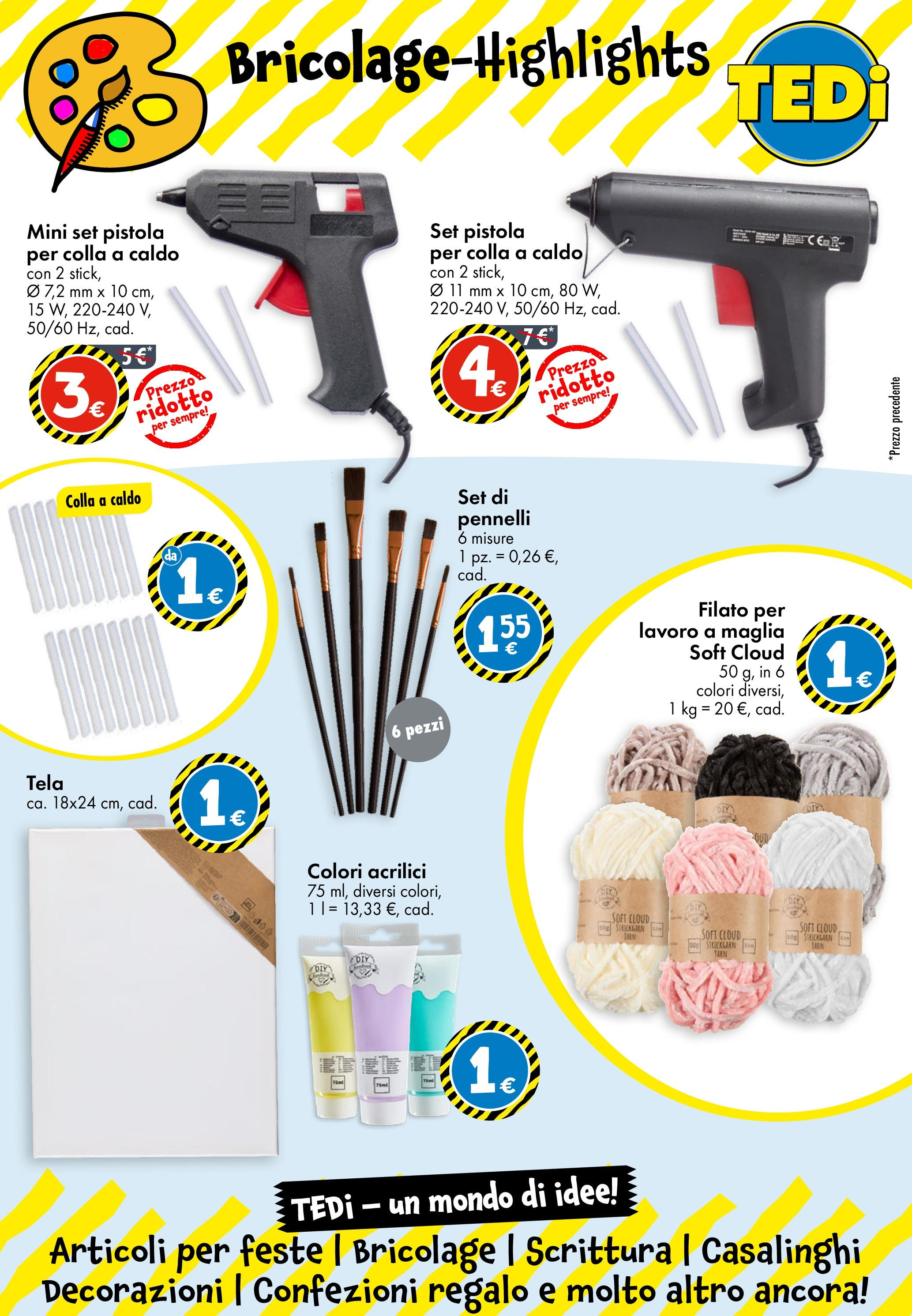 Nuovo TEDi - TEDi volantino fino al 27.06.2025 dal 20/06/2025 > offerte anteprima 🛍️ | Pagina: 6 | Prodotti: Colla, Decorazioni