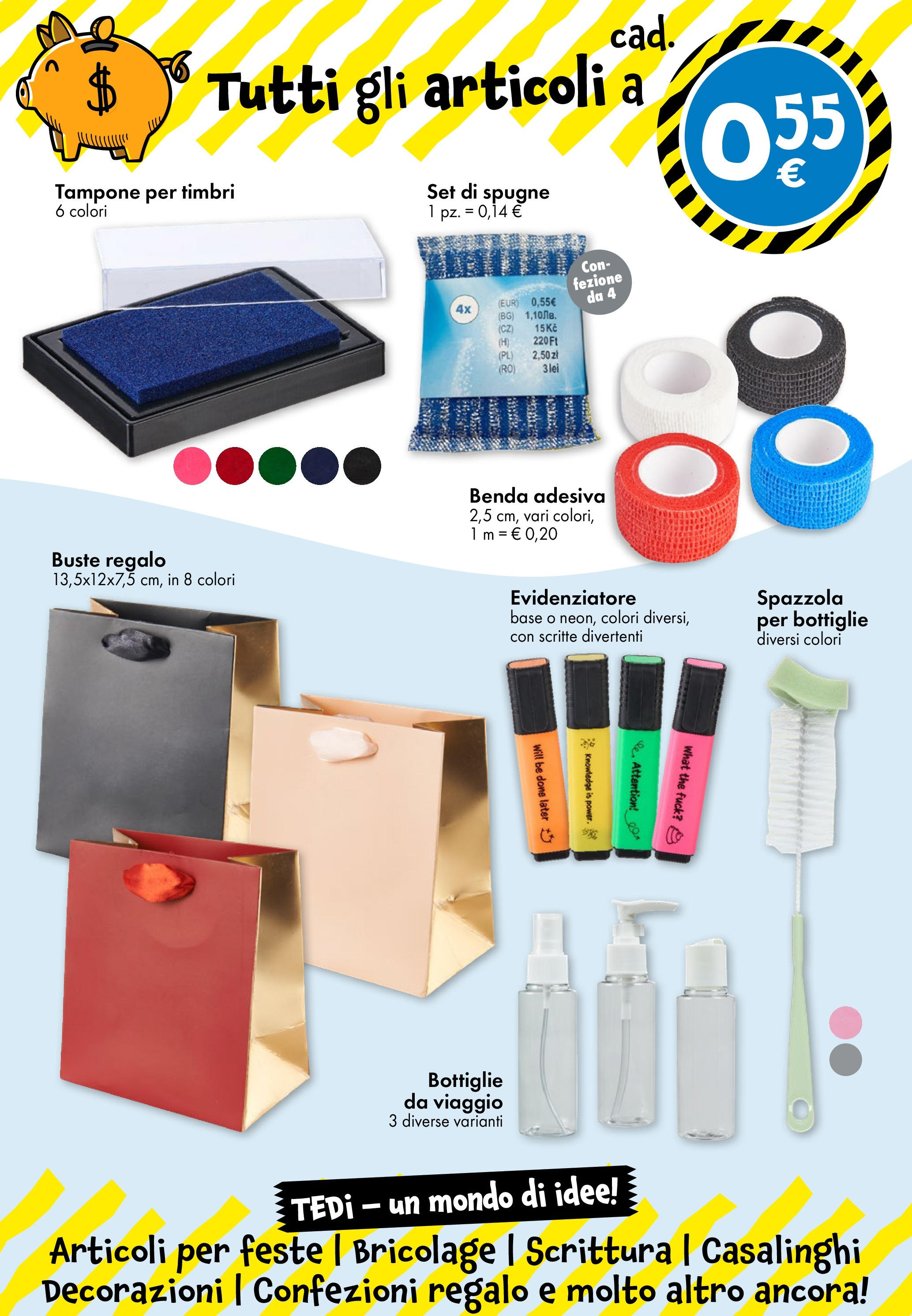 Nuovo TEDi - TEDi volantino fino al 27.06.2025 dal 20/06/2025 > offerte anteprima 🛍️ | Pagina: 14 | Prodotti: Spazzola, The, Evidenziatore, Decorazioni