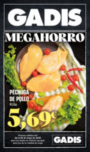 Precios válidos del 22 al 28 de mayo de 2025