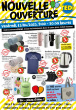 TEDi Discount Nouvelle Ouverture - au 23.05.2025