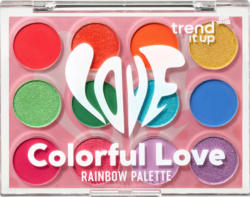 trend !t up Lidschatten Palette Colorful Love Rainbow