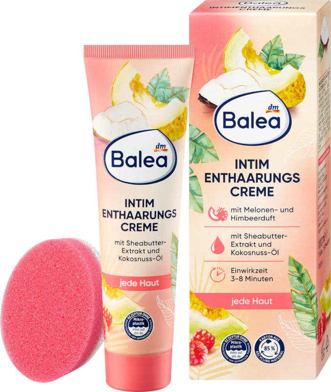 Balea Enthaarungscreme intim Tropic