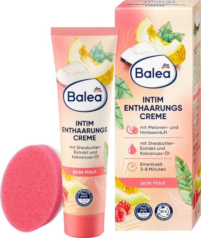 Balea Enthaarungscreme intim Tropic