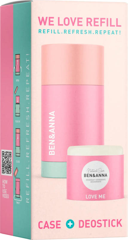 BEN&ANNA Deostick Love Me Original + Nachfüllpack