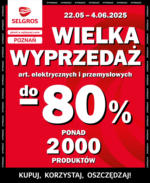 Katalog Wyprzedaż Artykułów Przemysłowych Selgros – do 04.06.2025
