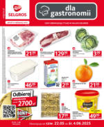 Oferta dla gastronomii Selgros – do 04.06.2025