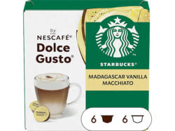 Starbucks Madagascar Vanilla Kaffeekapseln, 12 Stück (= 6 Getränke), Kompatibles System: Nescafé Dolce Gusto