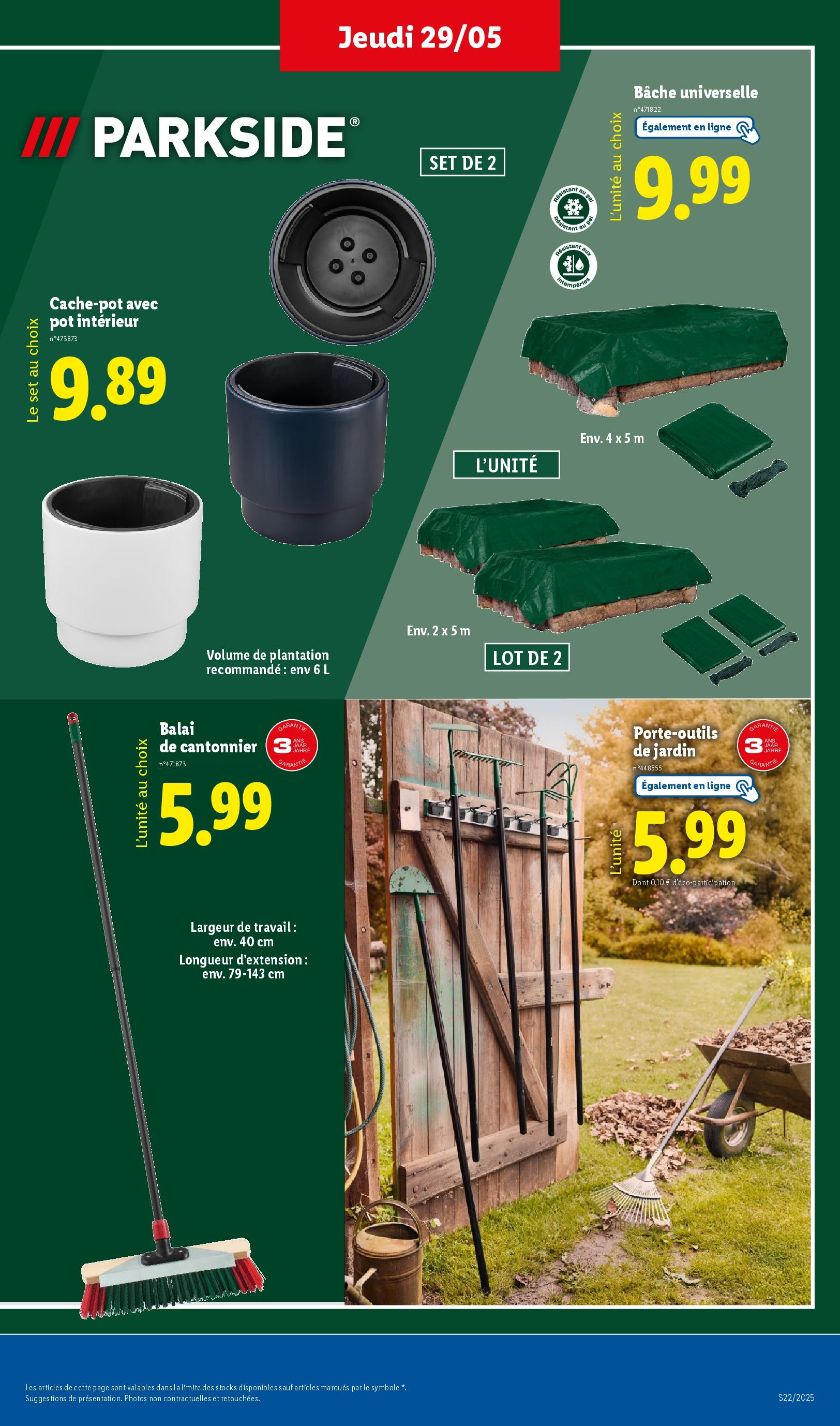 Catalogue LIDL du 28/05/2025 | Promo prospectus en ligne | Page: 41 | Produits: Balai Catalogue LIDL du 28/05/2025 | Promo prospectus en ligne | Page: 41 | Produits: Balai