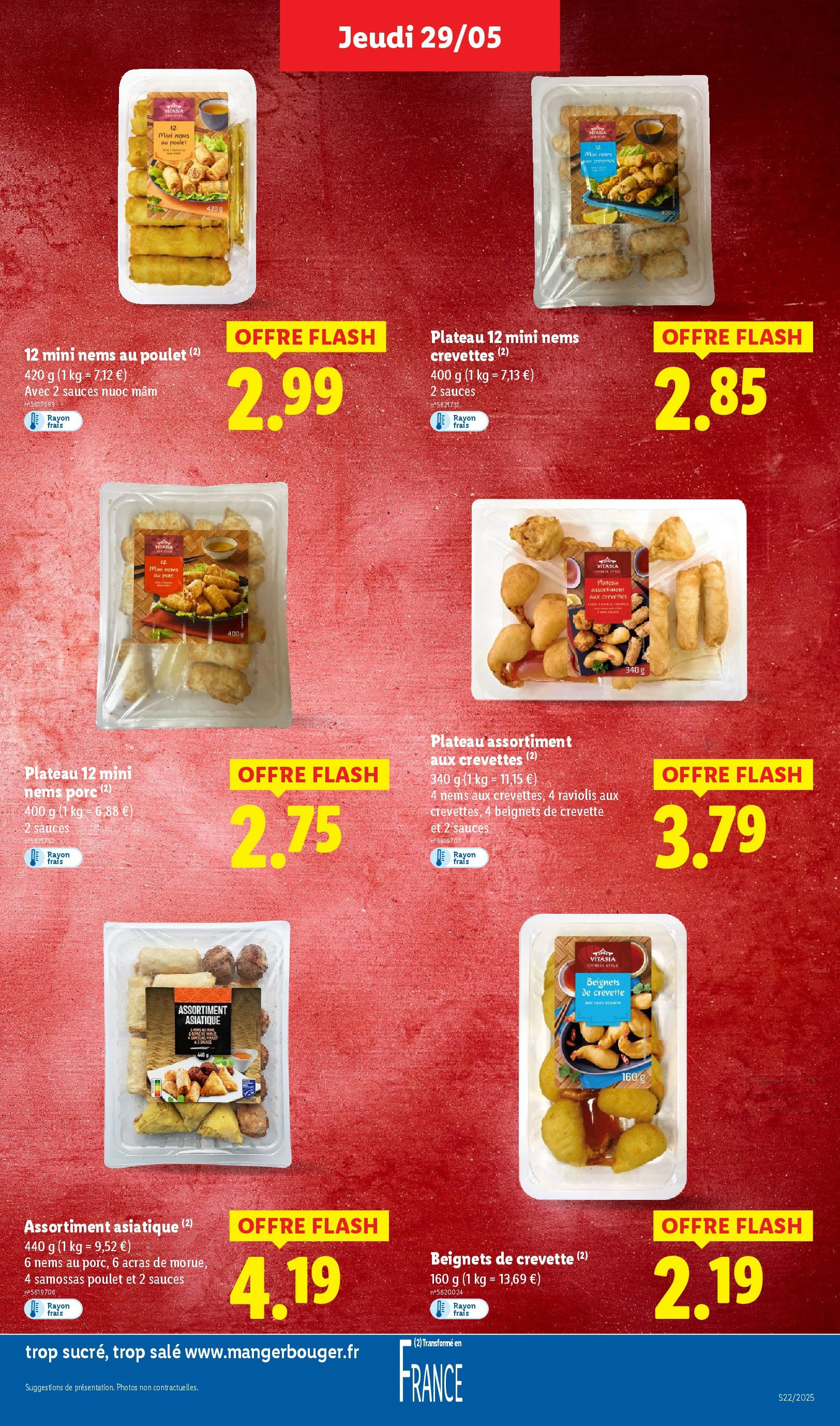 Catalogue LIDL du 28/05/2025 | Promo prospectus en ligne | Page: 27 | Produits: Plateau, Crevette, Crevettes, Porc Catalogue LIDL du 28/05/2025 | Promo prospectus en ligne | Page: 27 | Produits: Plateau, Crevette, Crevettes, Porc