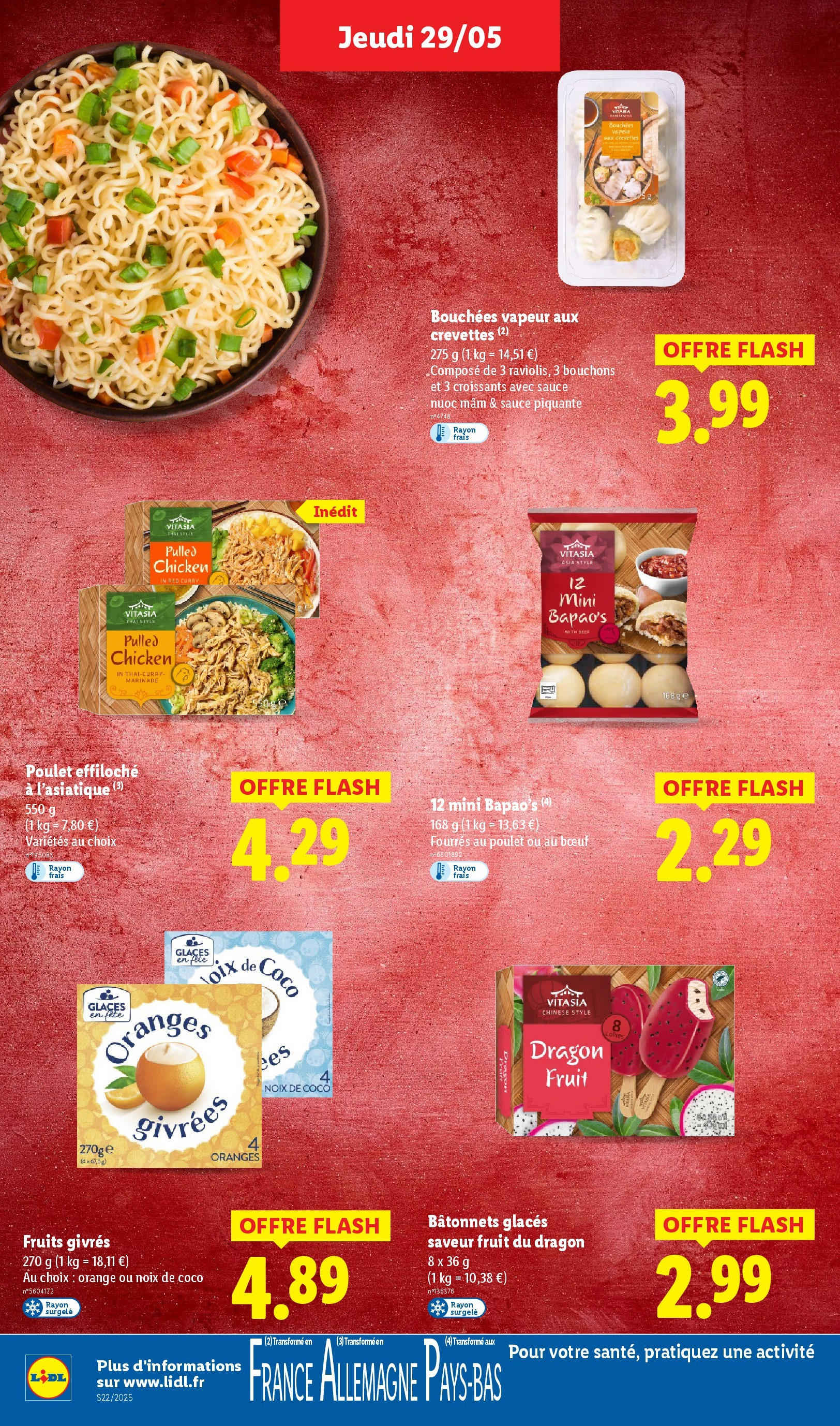 Catalogue LIDL du 28/05/2025 | Promo prospectus en ligne | Page: 28 | Produits: Glaces, Noix de coco, Crevettes, Oranges Catalogue LIDL du 28/05/2025 | Promo prospectus en ligne | Page: 28 | Produits: Glaces, Noix de coco, Crevettes, Oranges