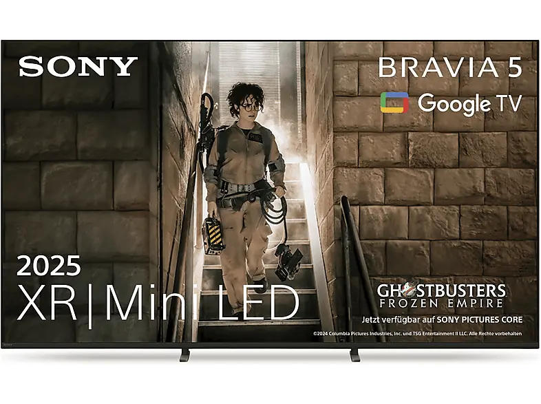 Sony Bravia 5 (2025) 65 Zoll XR Mini-LED, AI XR-Prozessor, akustisches Multi-Audio, Dolby Vision/Atmos, Imax Enhanced, Google TV; LED TV