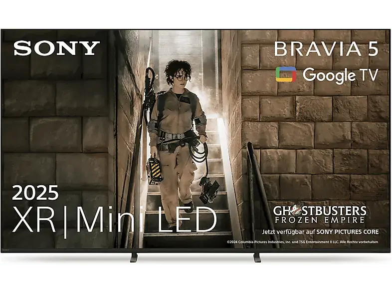 Sony Bravia 5 (2025) 85 Zoll XR Mini-LED, AI XR-Prozessor, akustisches Multi-Audio, Dolby Vision/Atmos, Imax Enhanced, Google TV; LED TV
