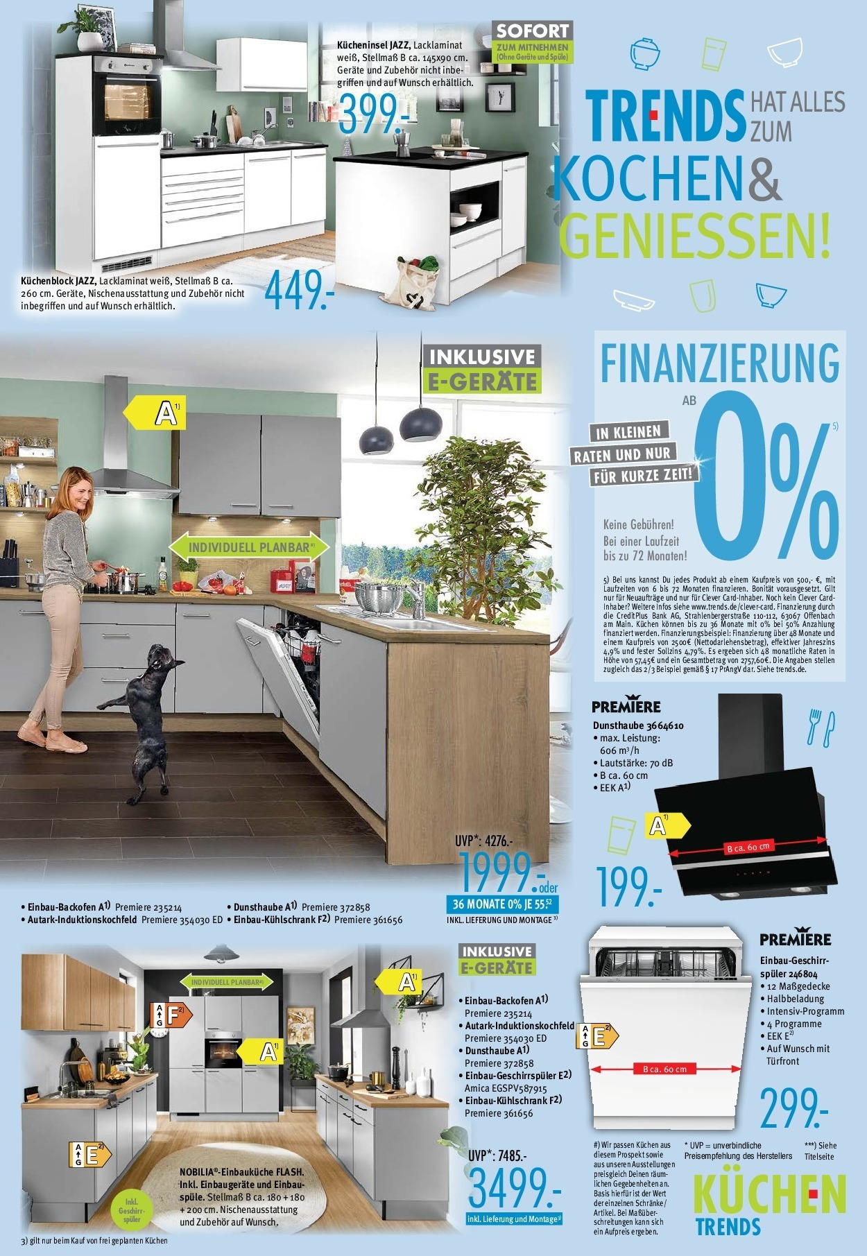 Trends - Ostermann Trends: Neue Möbel wirken Wunder. (ab 14.06.2025) zum Blättern | Seite: 11 | Produkte: Küchenblock, Kuchen