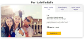 Per i turisti in italia