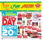 Supermercati Agora Sconto 20% - al 02.06.2025