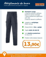 BricoPiù Abbigliamento da lavoro - al 31.05.2025