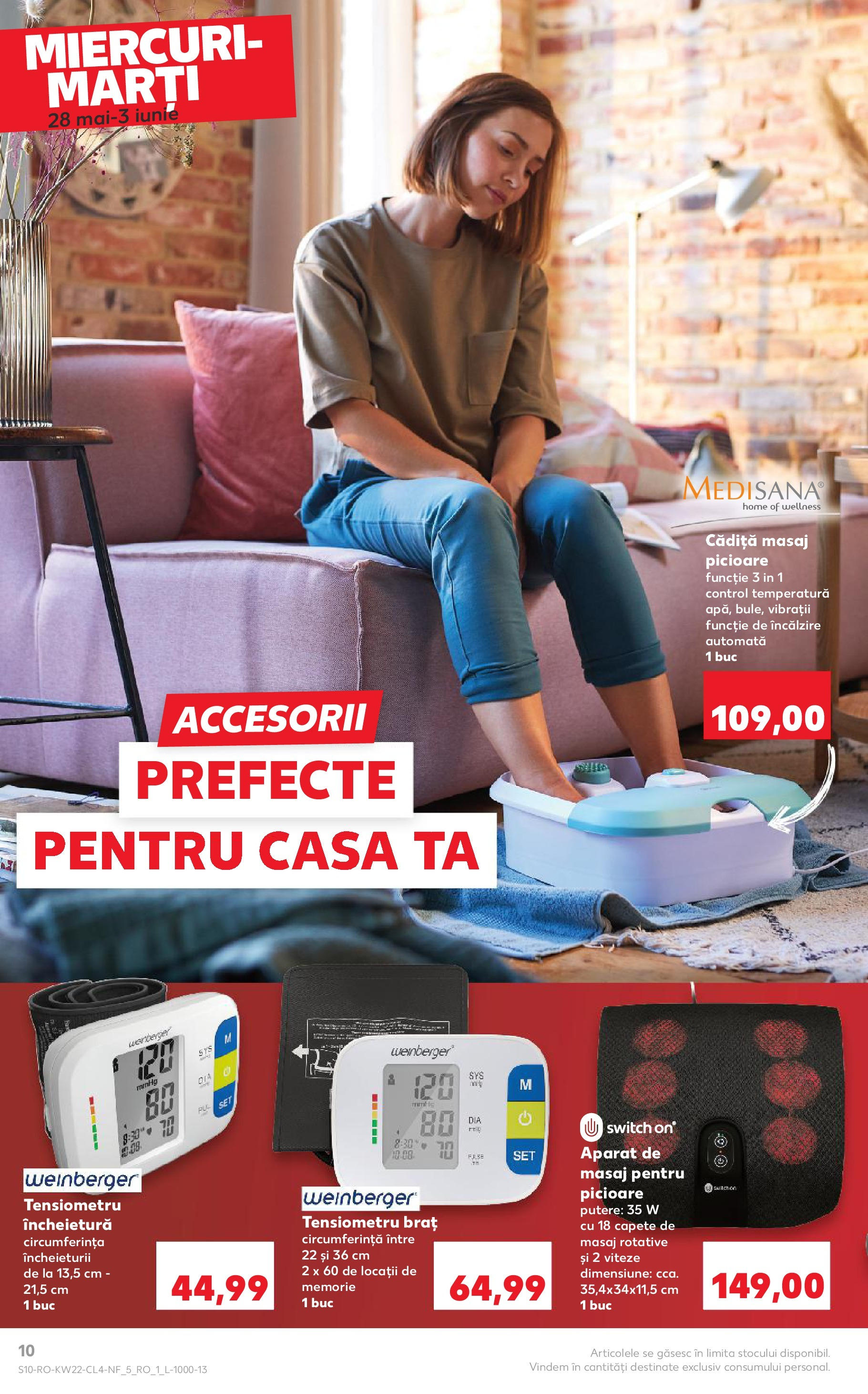Catalog Kaufland - Iaşi Nonfood 28.05.2025 - Revista si Oferta | Pagină: 10 | Produse: Tensiometru, Memorie