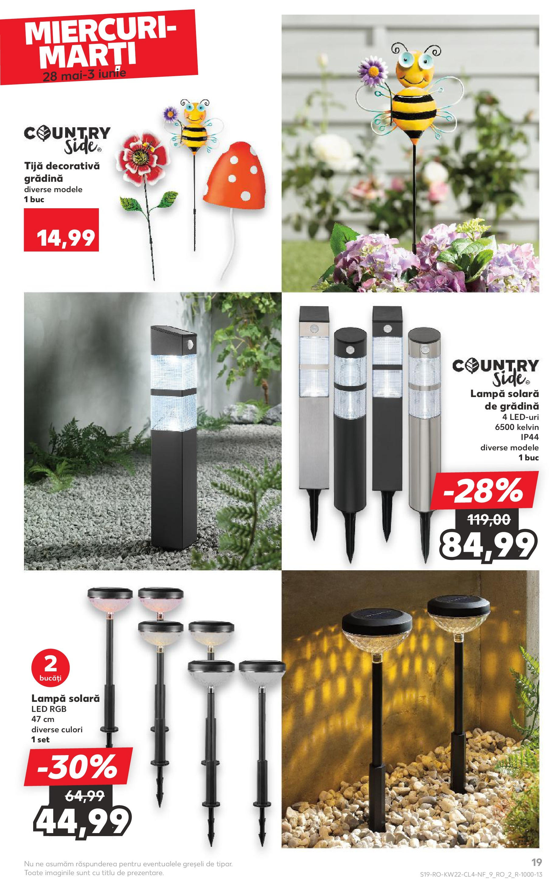 Catalog Kaufland - Iaşi Nonfood 28.05.2025 - Revista si Oferta | Pagină: 19 | Produse: Babak, Lampă