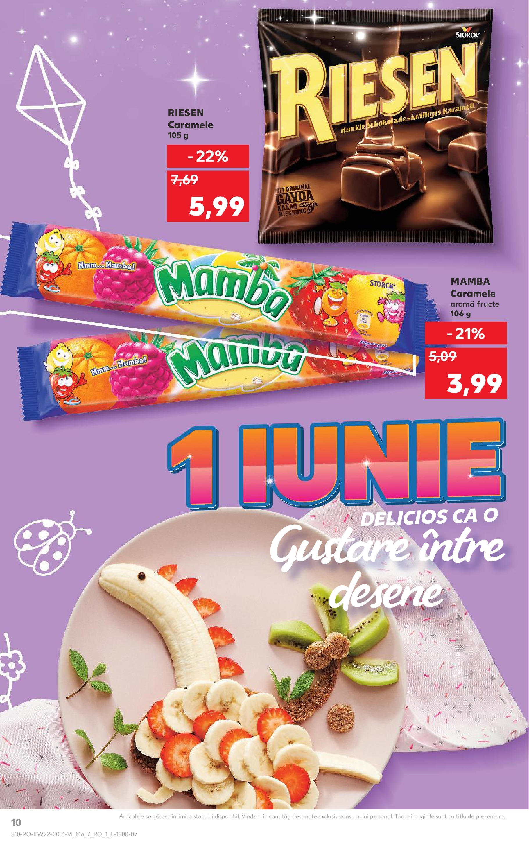 Catalog Kaufland - Baia Mare 30.05.2025 - Revista si Oferta | Pagină: 10 | Produse: Fructe, Caramele