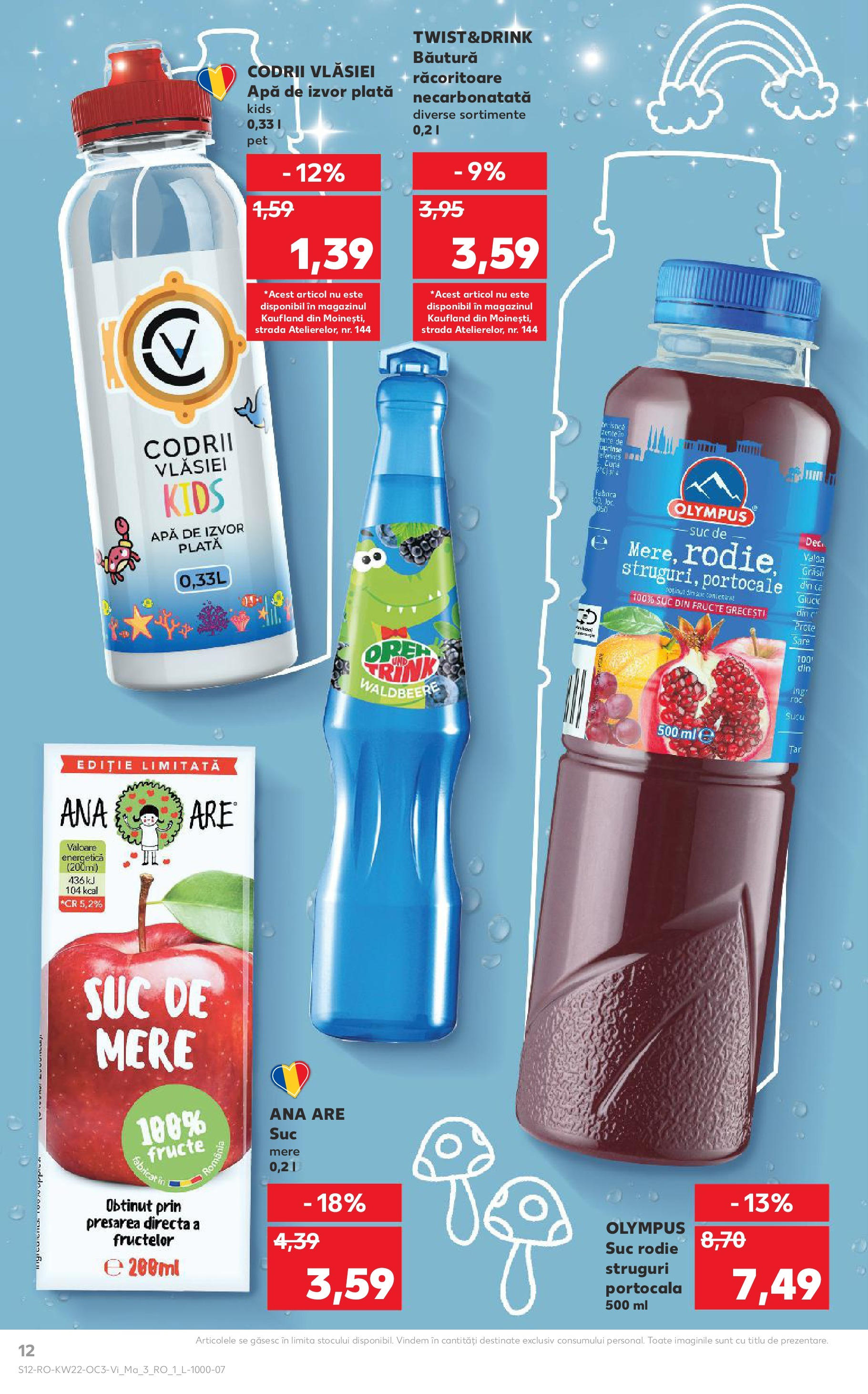Catalog Kaufland - Baia Mare 30.05.2025 - Revista si Oferta | Pagină: 12 | Produse: Struguri, Mere, Portocale, Fructe