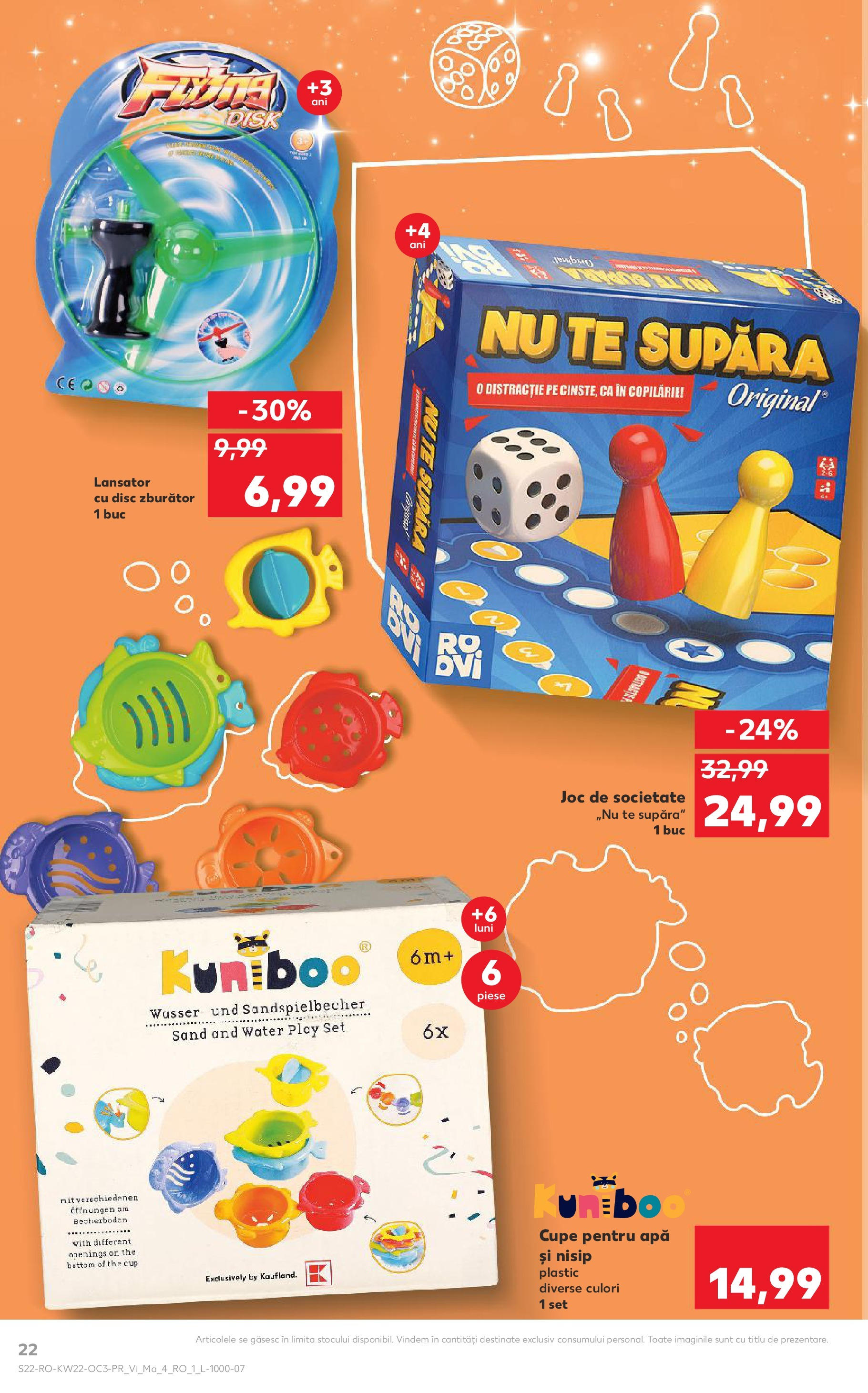 Catalog Kaufland - Baia Mare 30.05.2025 - Revista si Oferta | Pagină: 22 | Produse: Joc, Disc, Apă