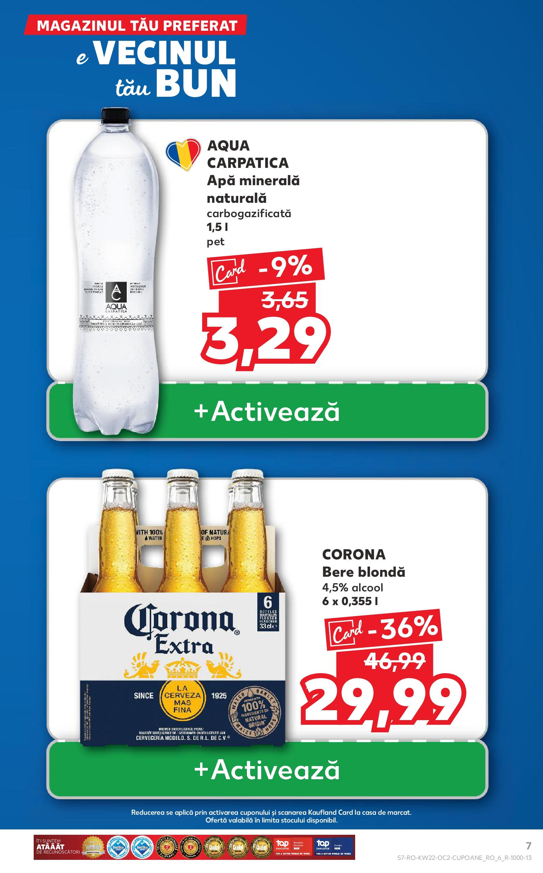 Catalog Kaufland - Râșnov 27.05.2025 || Revista si Oferte | Pagină: 7 | Produse: Yazı tahtası kalemi, Bere, Apă Catalog Kaufland - Râșnov 27.05.2025 - Revista si Oferta | Pagină: 7 | Produse: Yazı tahtası kalemi, Bere, Apă