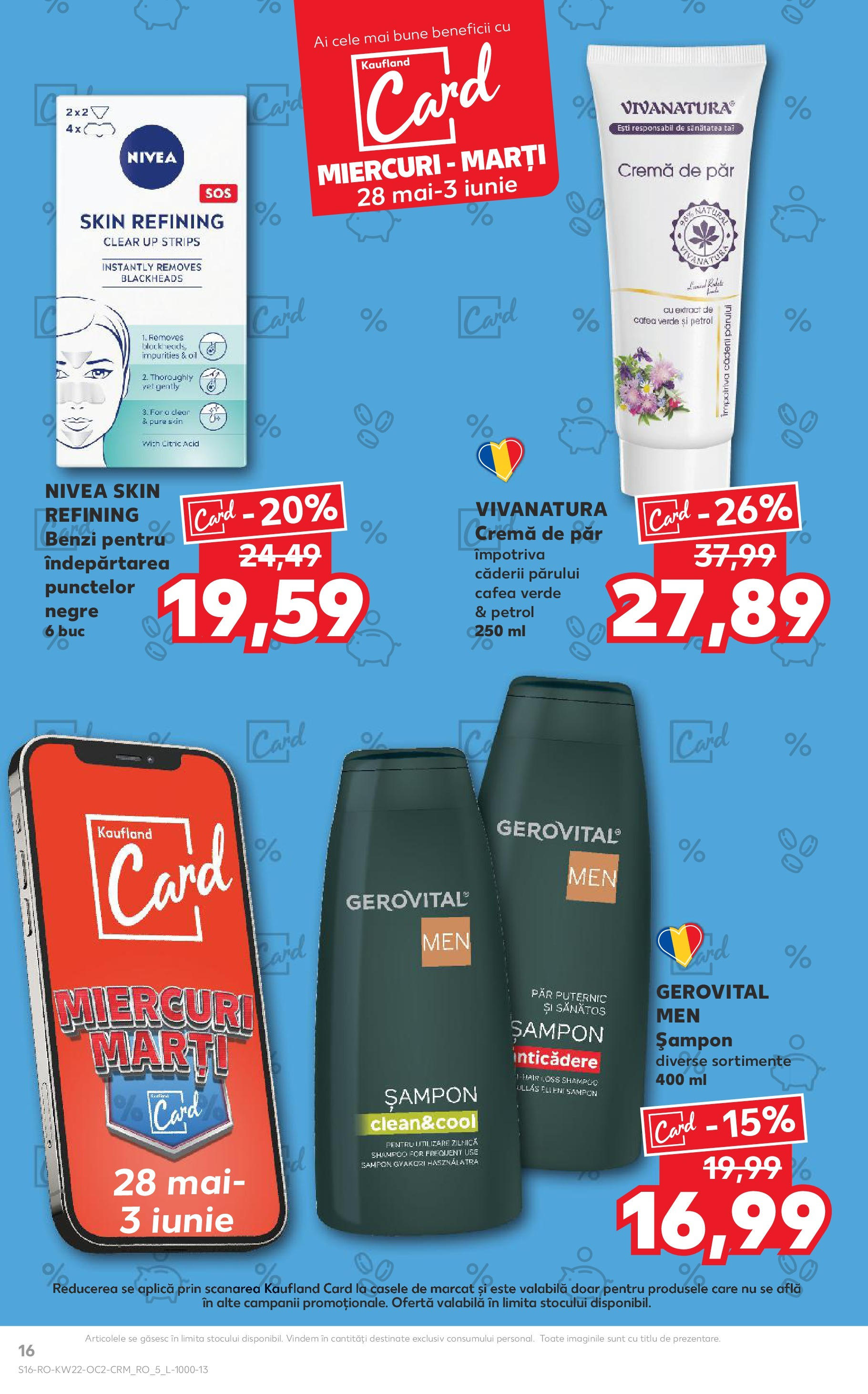 Catalog Kaufland - Râșnov 27.05.2025 || Revista si Oferte | Pagină: 16 | Produse: Șampon, Cremă, Cafea Catalog Kaufland - Râșnov 27.05.2025 - Revista si Oferta | Pagină: 16 | Produse: Șampon, Cremă, Cafea