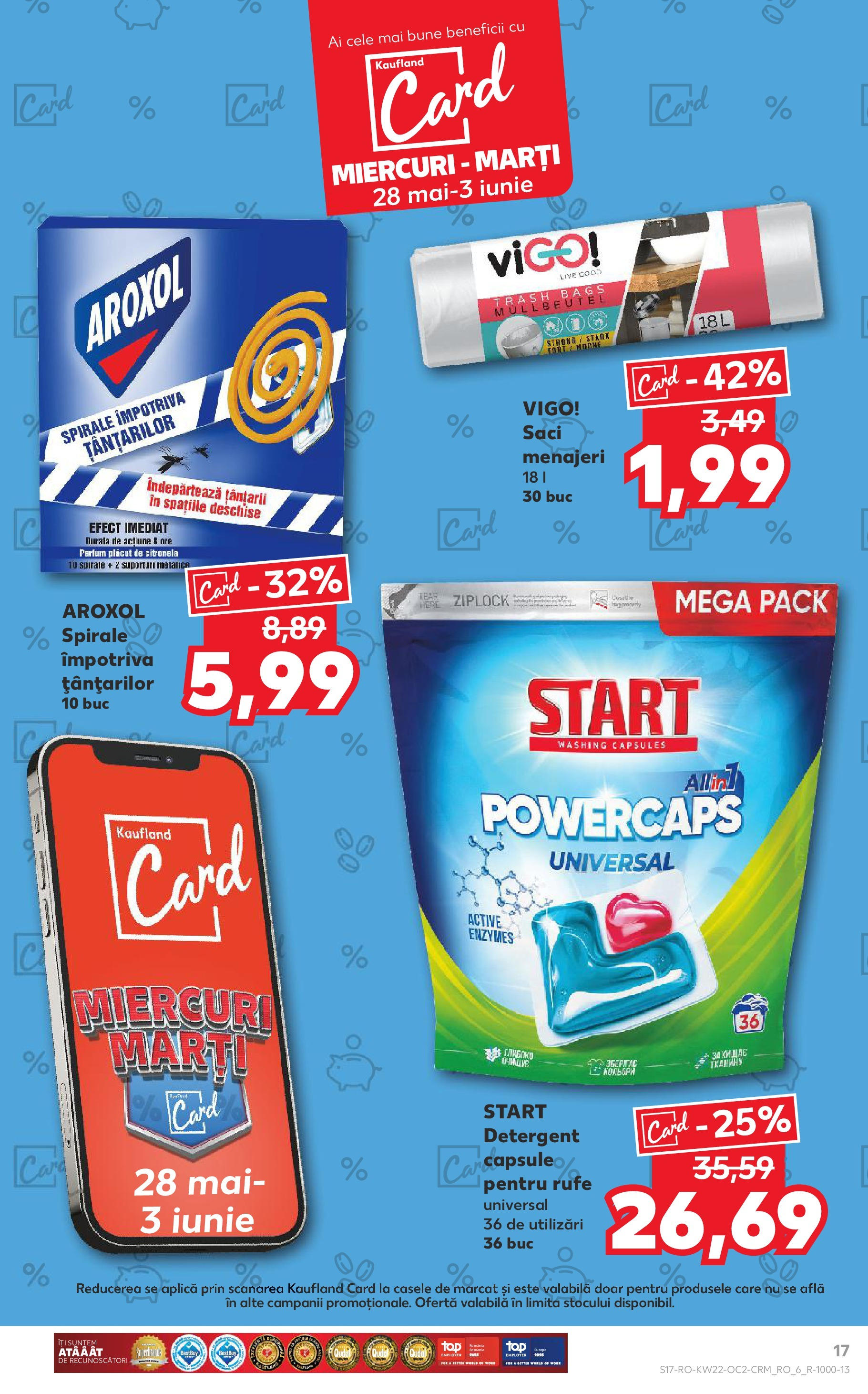 Catalog Kaufland - Râșnov 27.05.2025 || Revista si Oferte | Pagină: 17 | Produse: Parfum, Detergent Catalog Kaufland - Râșnov 27.05.2025 - Revista si Oferta | Pagină: 17 | Produse: Parfum, Detergent