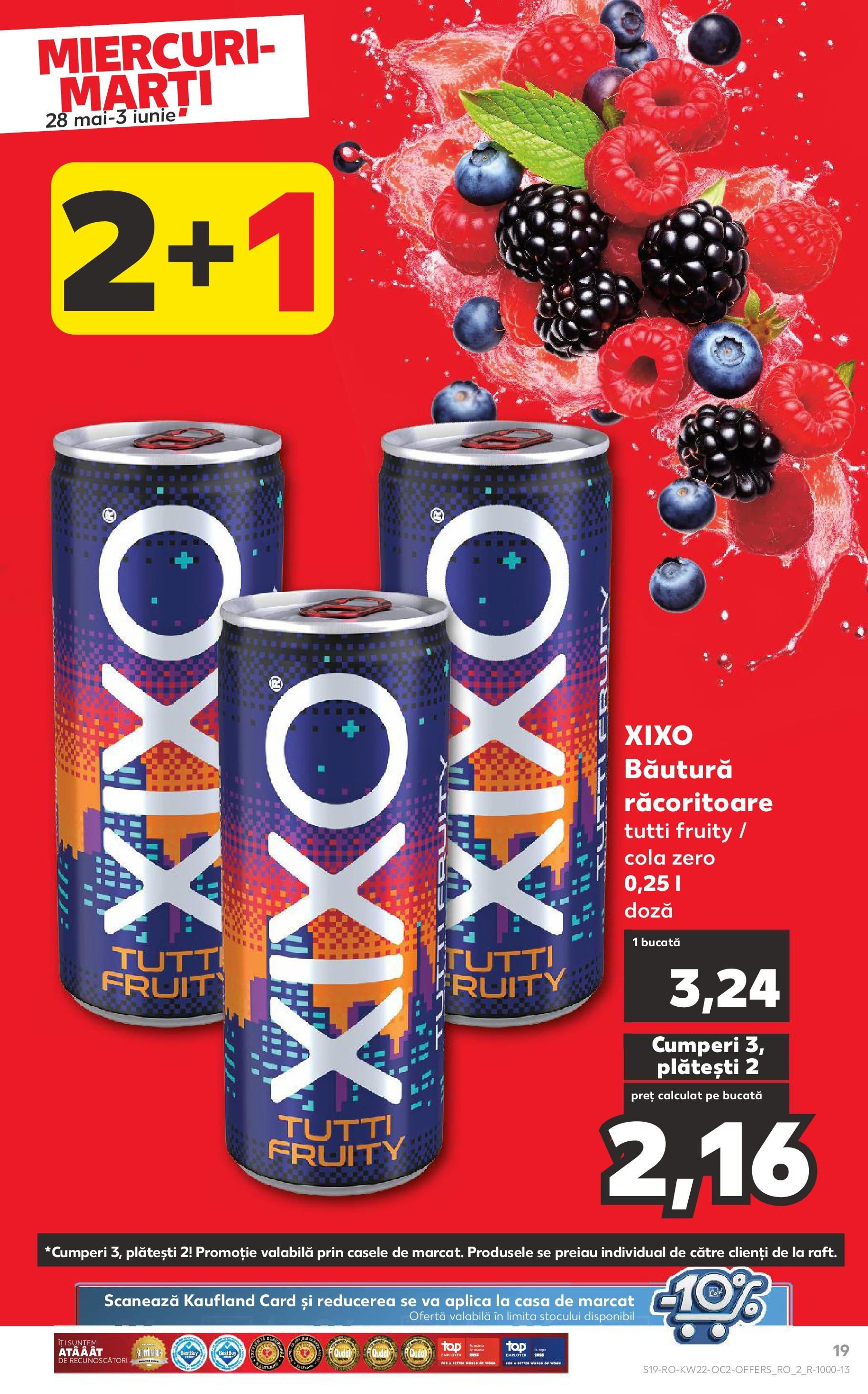 Catalog Kaufland - Râșnov 27.05.2025 || Revista si Oferte | Pagină: 19 | Produse: Amerikan servis Catalog Kaufland - Râșnov 27.05.2025 - Revista si Oferta | Pagină: 19 | Produse: Amerikan servis