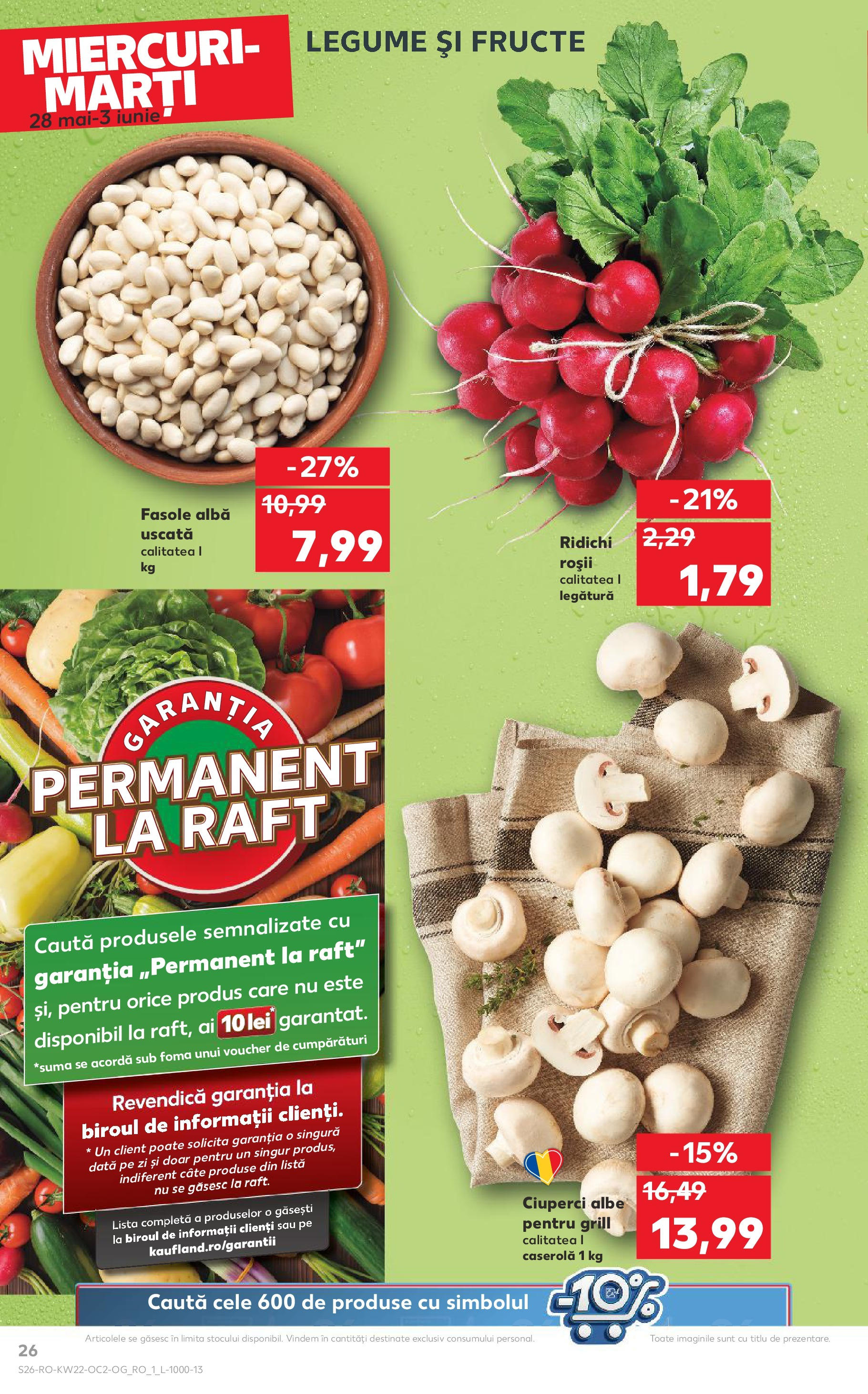 Catalog Kaufland - Râșnov 27.05.2025 || Revista si Oferte | Pagină: 26 | Produse: Grill, Raft, Ciuperci, Legume Catalog Kaufland - Râșnov 27.05.2025 - Revista si Oferta | Pagină: 26 | Produse: Grill, Raft, Ciuperci, Legume