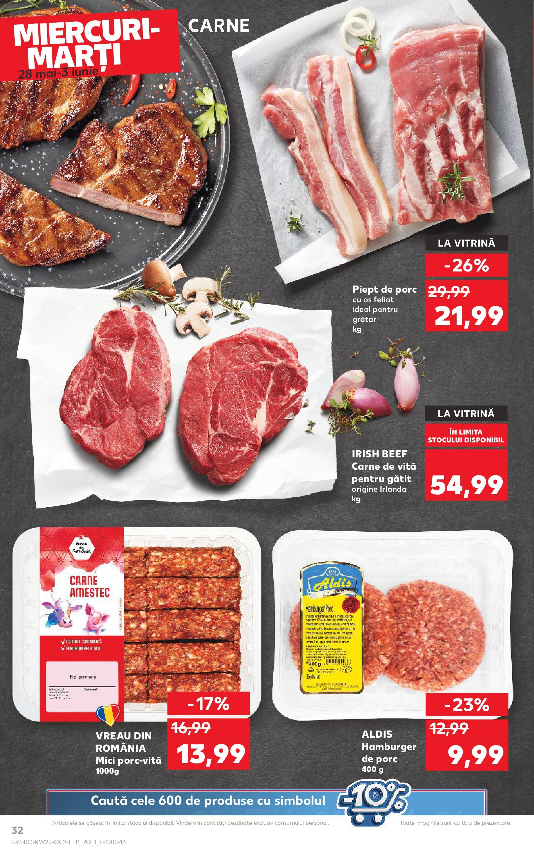 Catalog Kaufland - Râșnov 27.05.2025 || Revista si Oferte | Pagină: 32 | Produse: Grătar, Vitrină, Mici, Carne De Vită Catalog Kaufland - Râșnov 27.05.2025 - Revista si Oferta | Pagină: 32 | Produse: Grătar, Vitrină, Mici, Carne De Vită