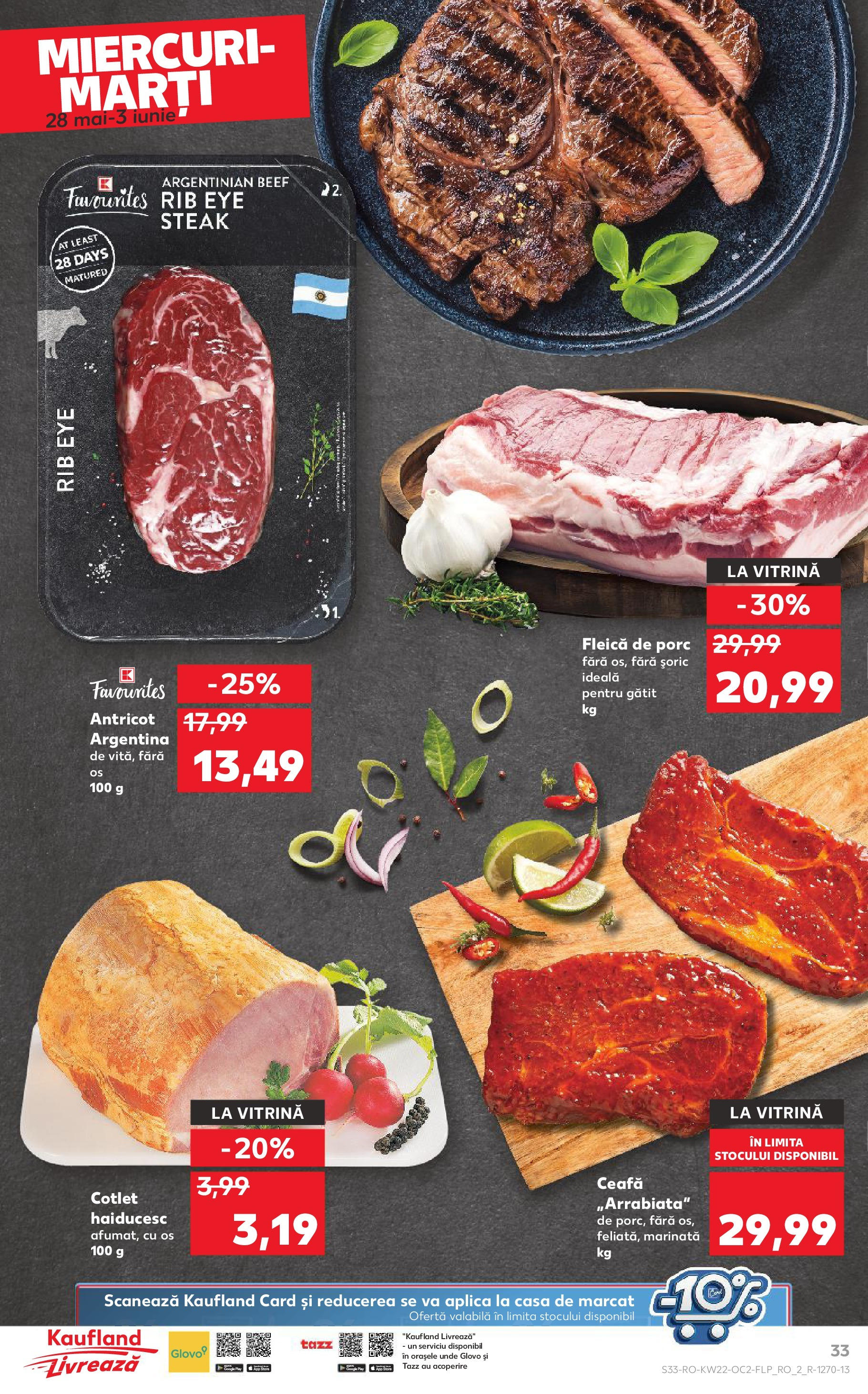Catalog Kaufland - Râșnov 27.05.2025 || Revista si Oferte | Pagină: 33 | Produse: Lait de coco, Vitrină, Fleică Catalog Kaufland - Râșnov 27.05.2025 - Revista si Oferta | Pagină: 33 | Produse: Lait de coco, Vitrină, Fleică