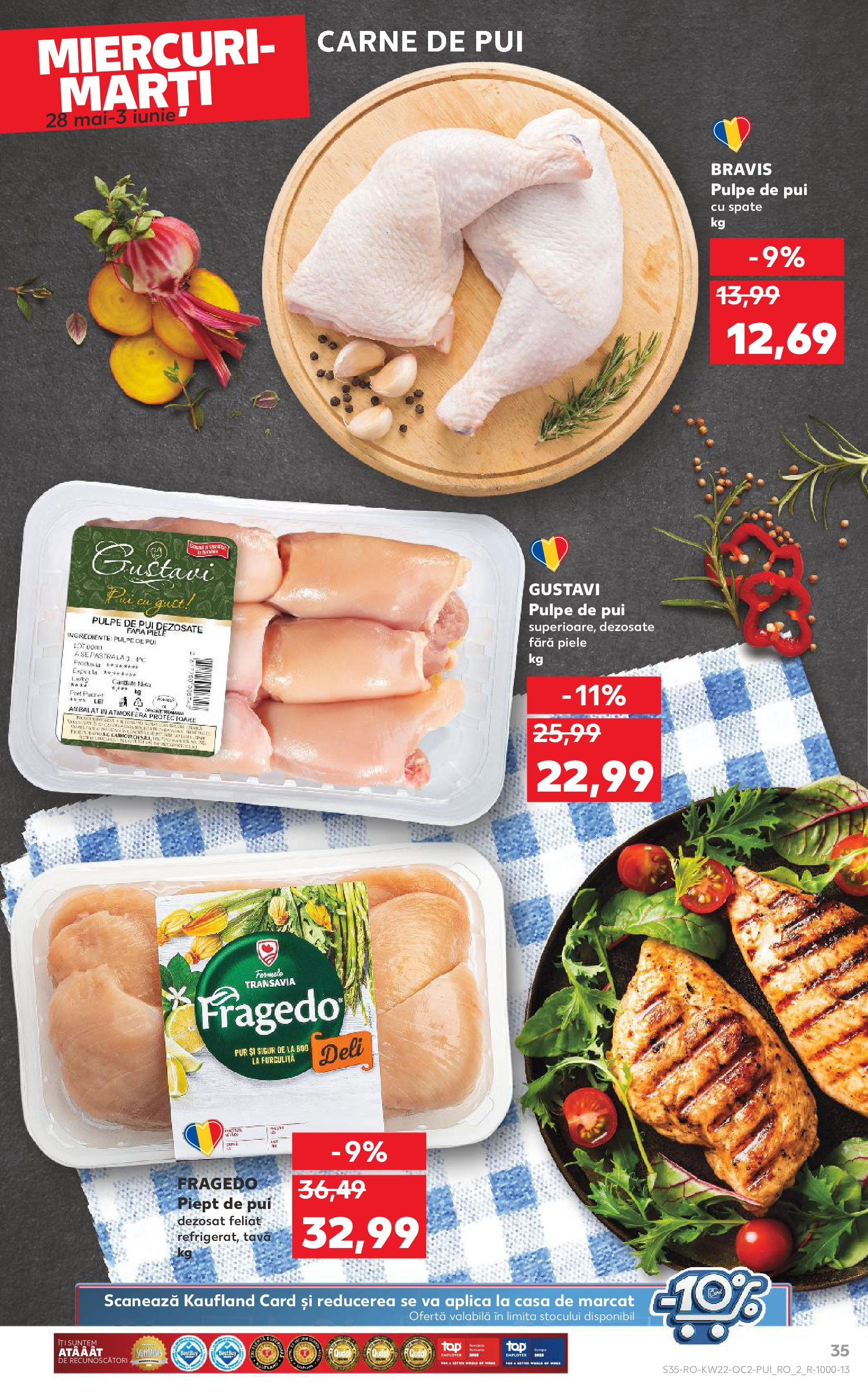 Catalog Kaufland - Râșnov 27.05.2025 || Revista si Oferte | Pagină: 35 | Produse: Hacıyatmaz Kedi Oyuncağı, Carne De Pui Catalog Kaufland - Râșnov 27.05.2025 - Revista si Oferta | Pagină: 35 | Produse: Hacıyatmaz Kedi Oyuncağı, Carne De Pui
